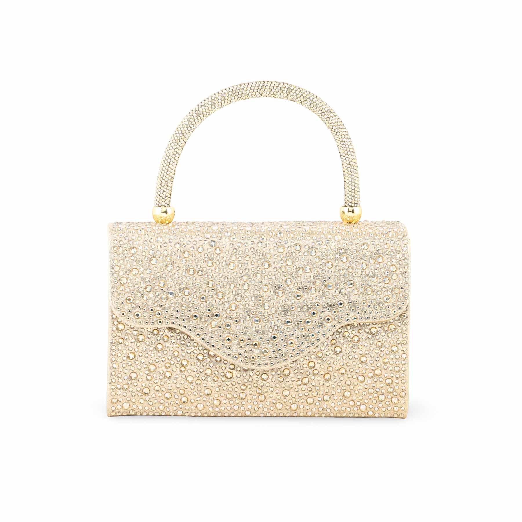 Golden Bridal Clutch P24371 - Image 2