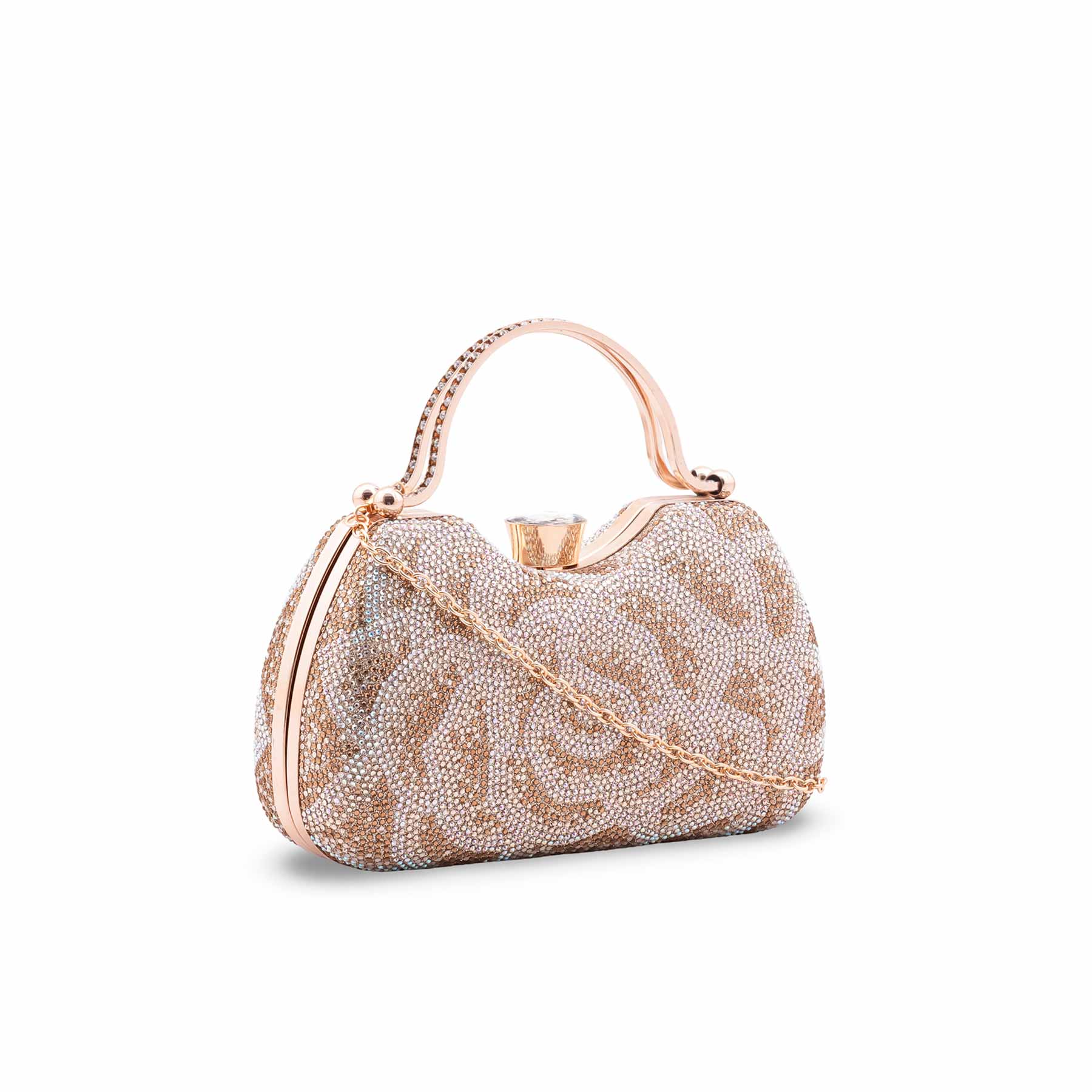 Golden Bridal Clutch P24467 - Image 3