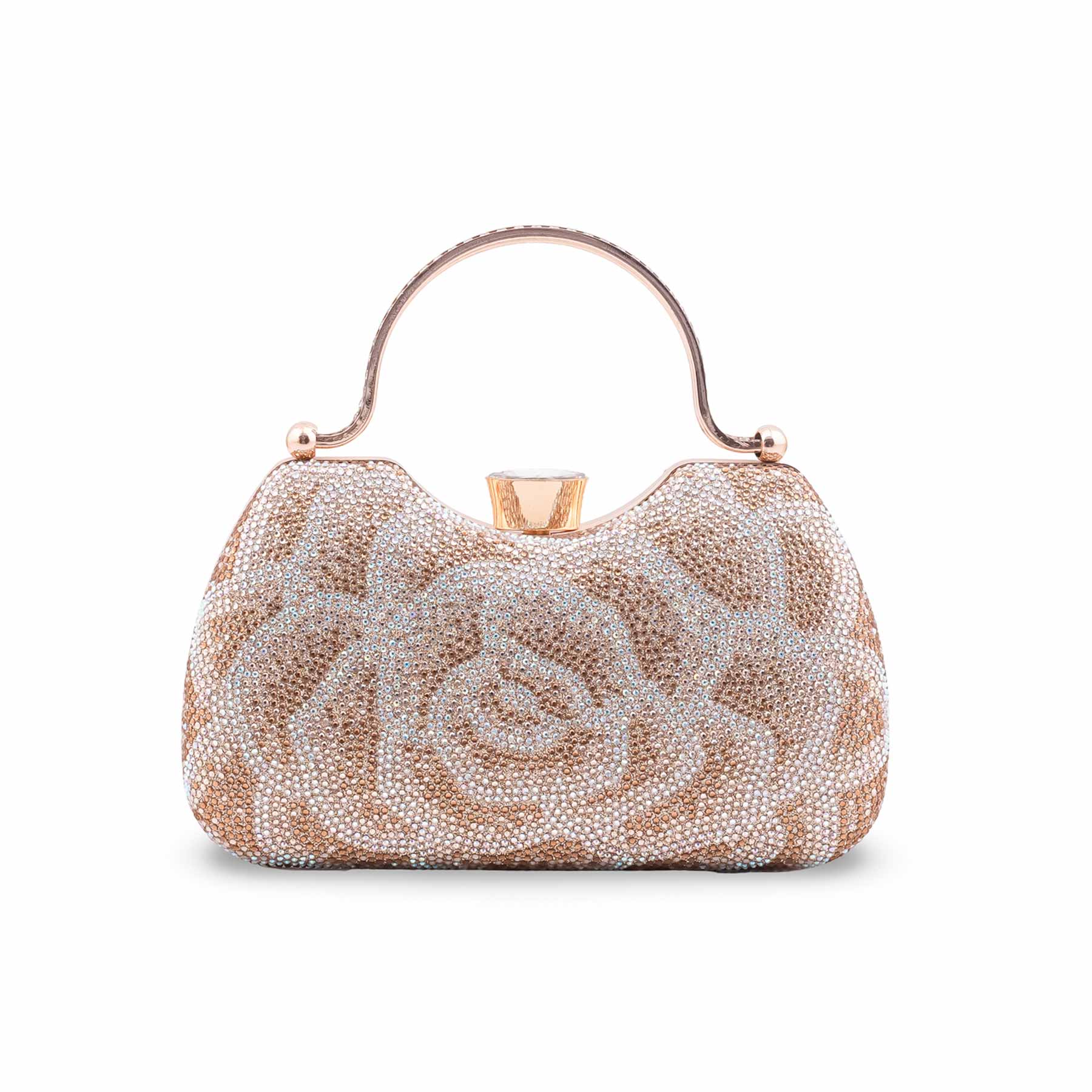 Golden Bridal Clutch P24467 - Image 4