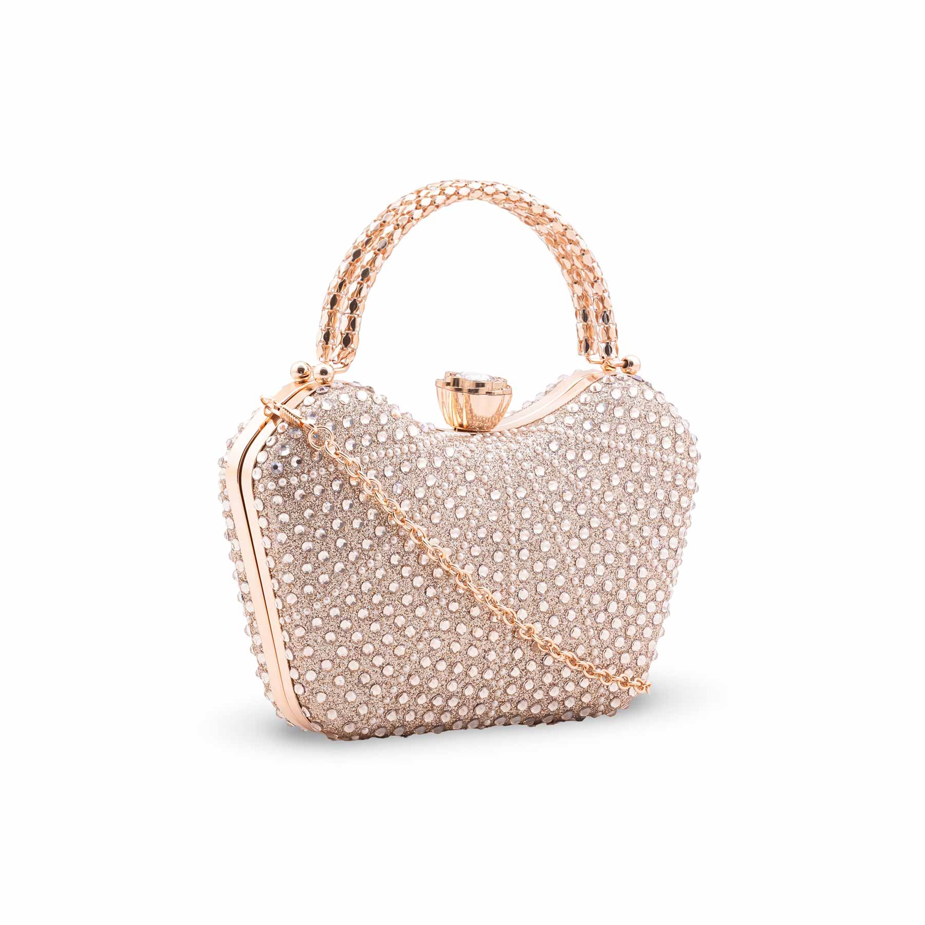 Golden Bridal Clutch P24474 - Image 3