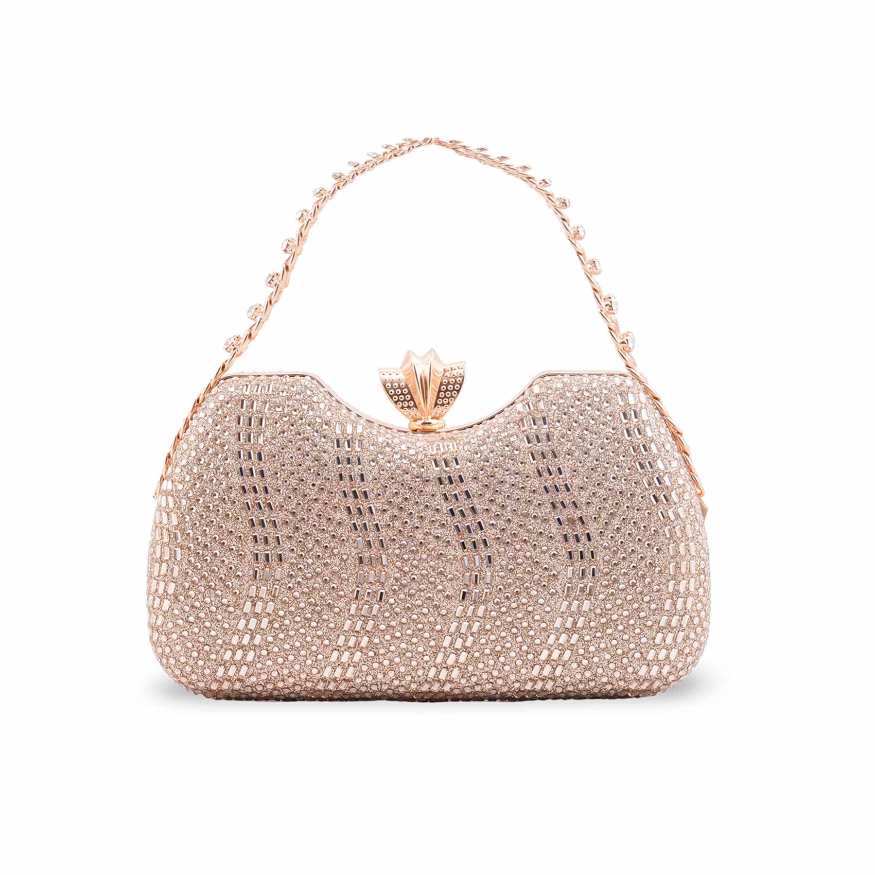 Golden Bridal Clutch P24475 - Image 4