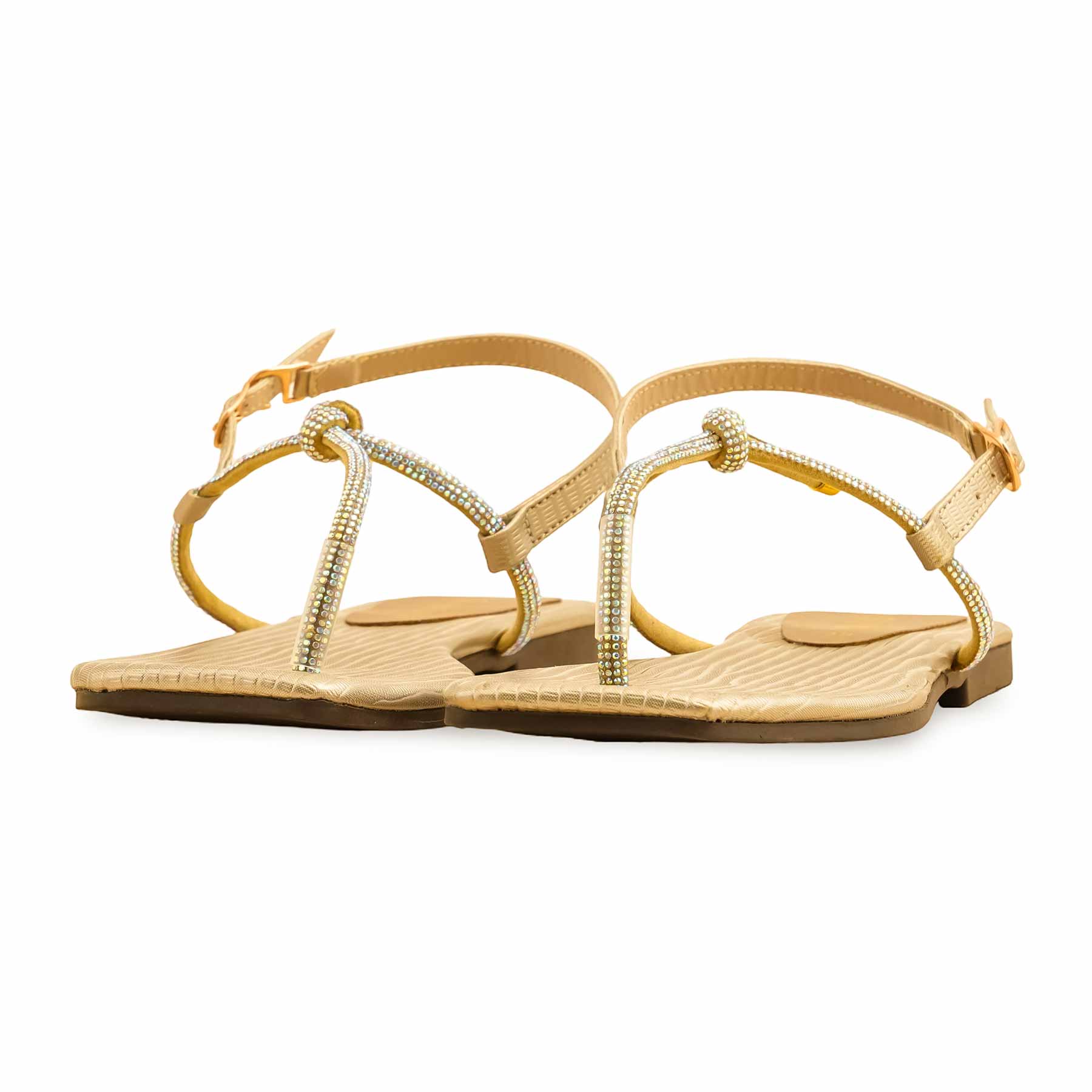Golden Casual Chappal For Ladies CL2084 - Image 4