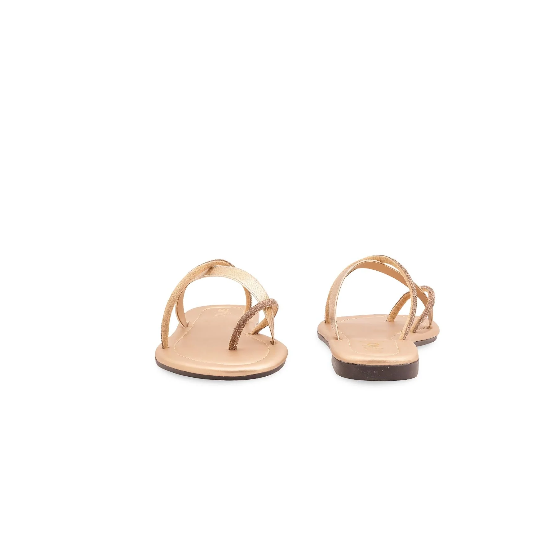 Golden Casual Chappal For Women CL2209 - Image 4