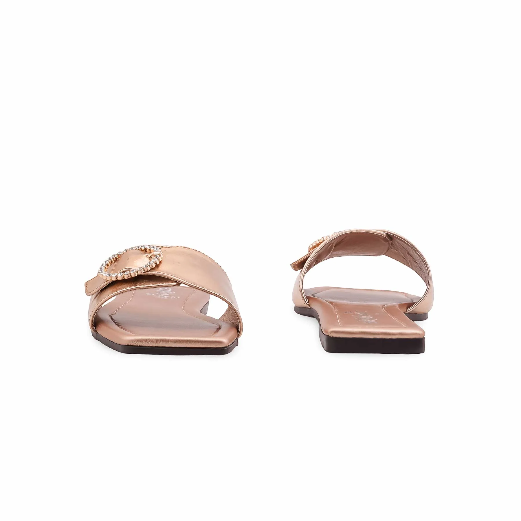 Golden Casual Slipper For Women CL2257 - Image 4