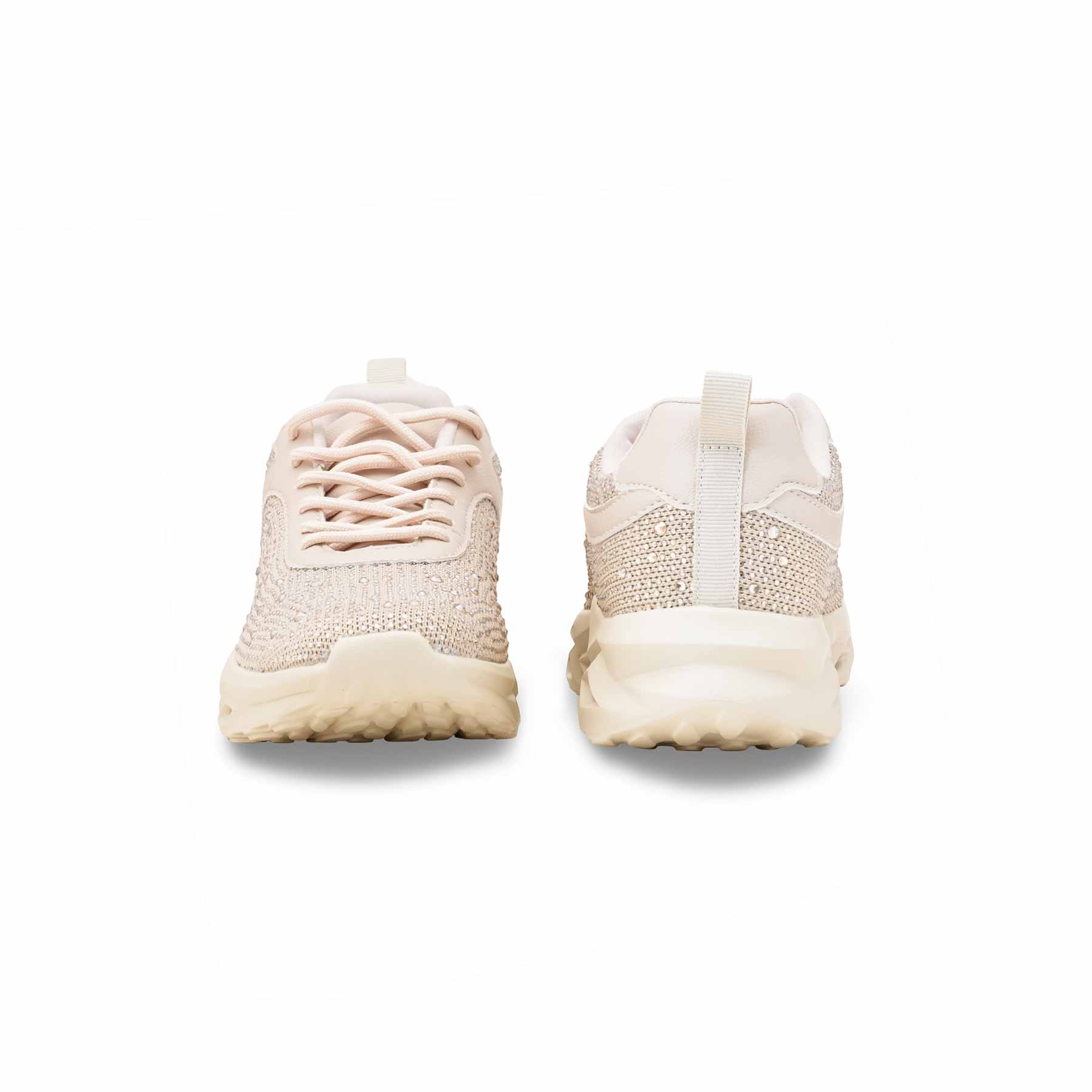 Golden Casual Sneaker For Ladies AT7451 - Image 5