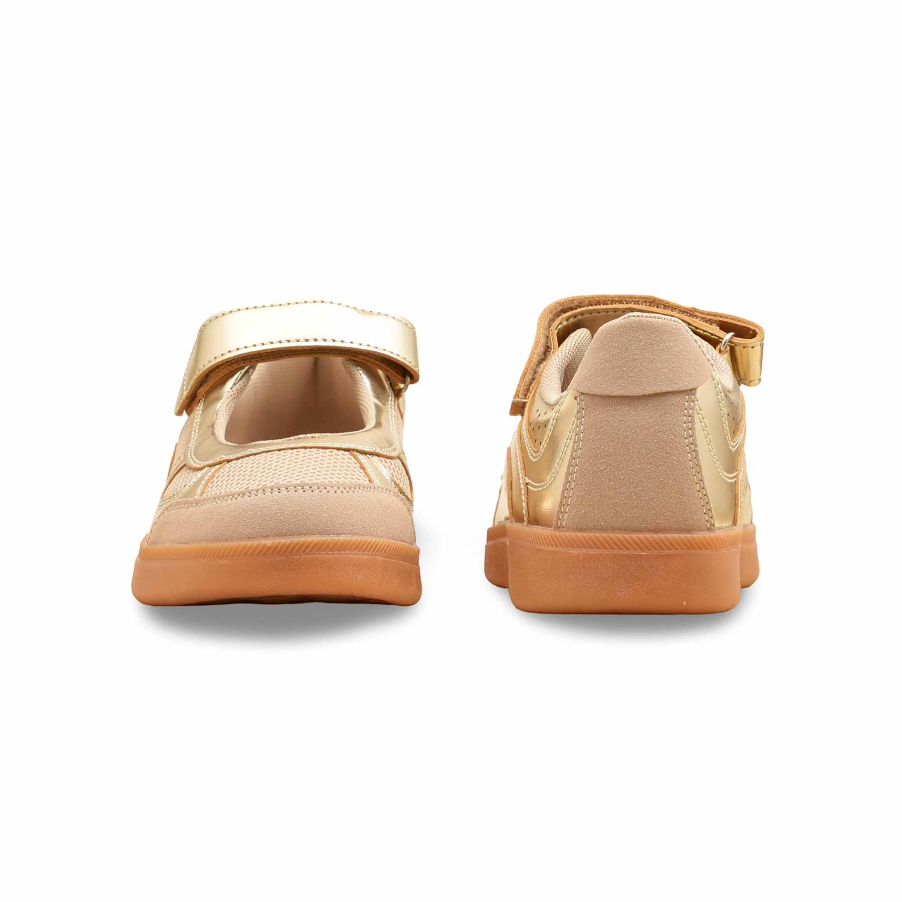 Golden Casual Sneaker For Women AT9102 - Image 4