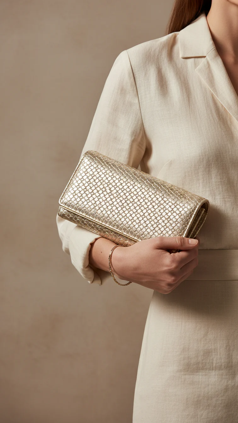 Golden Casual Wallet For Women P71135