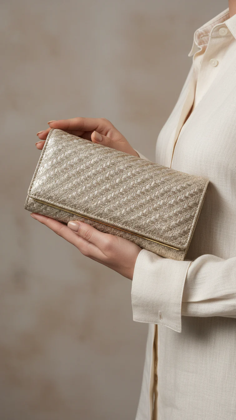Golden Casual Wallet For Women P71136