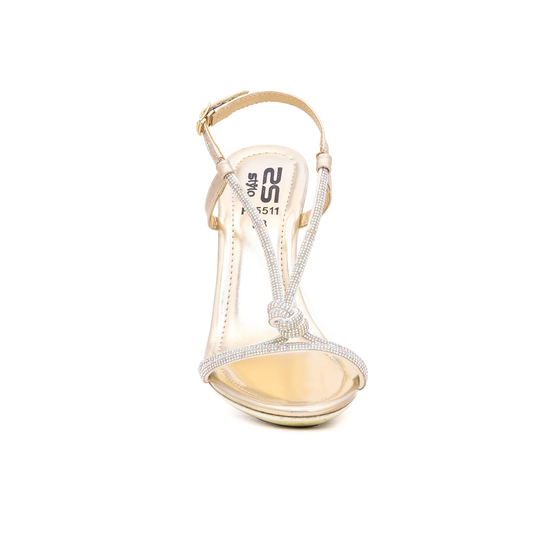 Golden Fancy Bridal Sandal FN5511 - Image 3