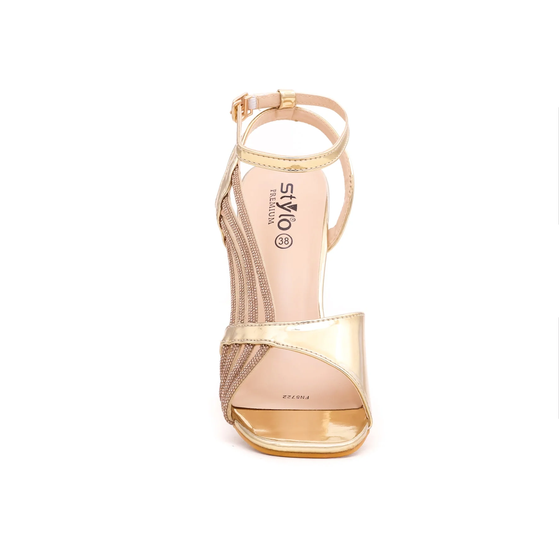 Golden Fancy Bridal Sandal FN5722 - Image 4