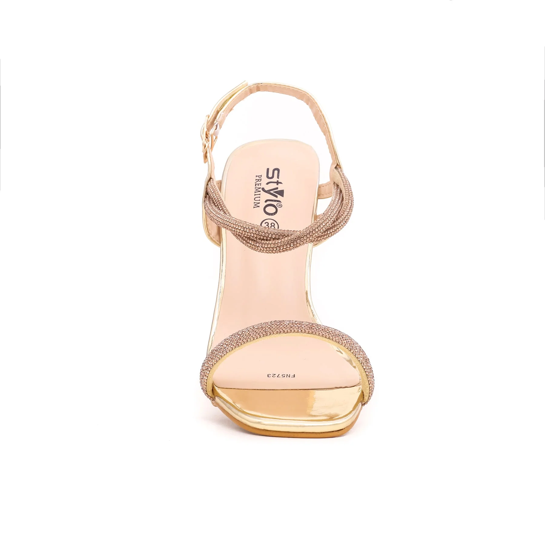 Golden Fancy Bridal Sandal FN5723 - Image 3