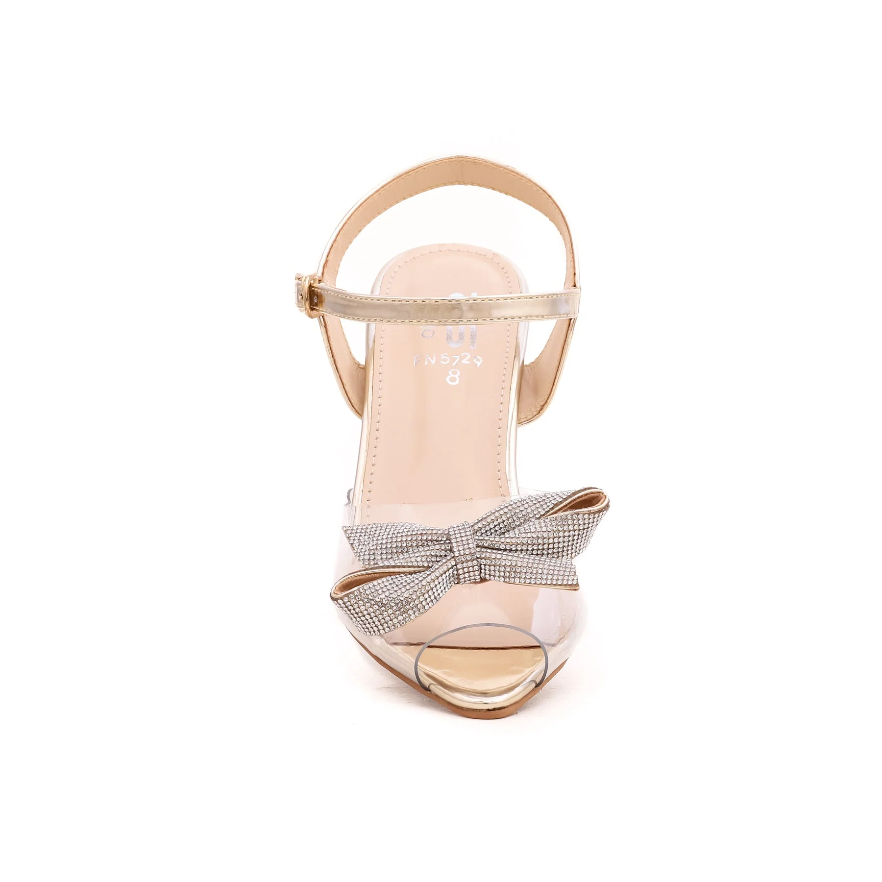 Golden Fancy Bridal Sandal FN5729 - Image 3