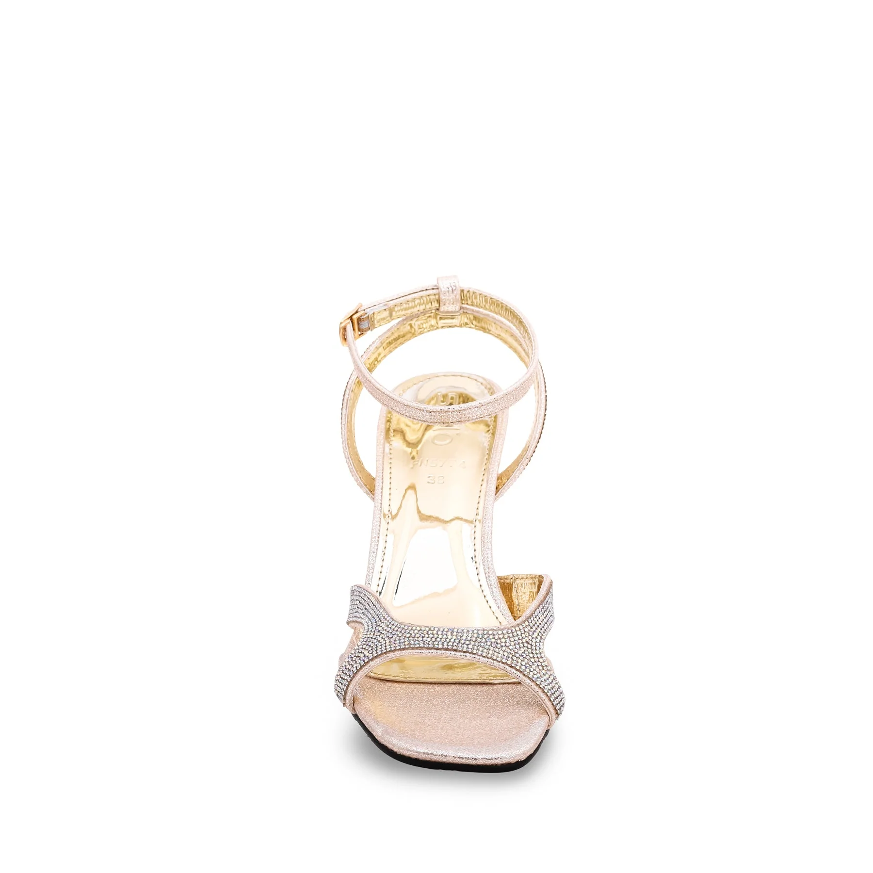 Golden Fancy Bridal Sandal FN5774 - Image 3