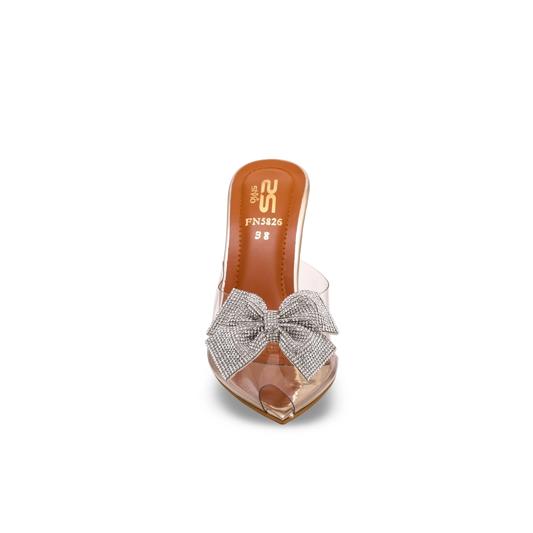 Golden Fancy Bridal Sandal FN5826 - Image 4
