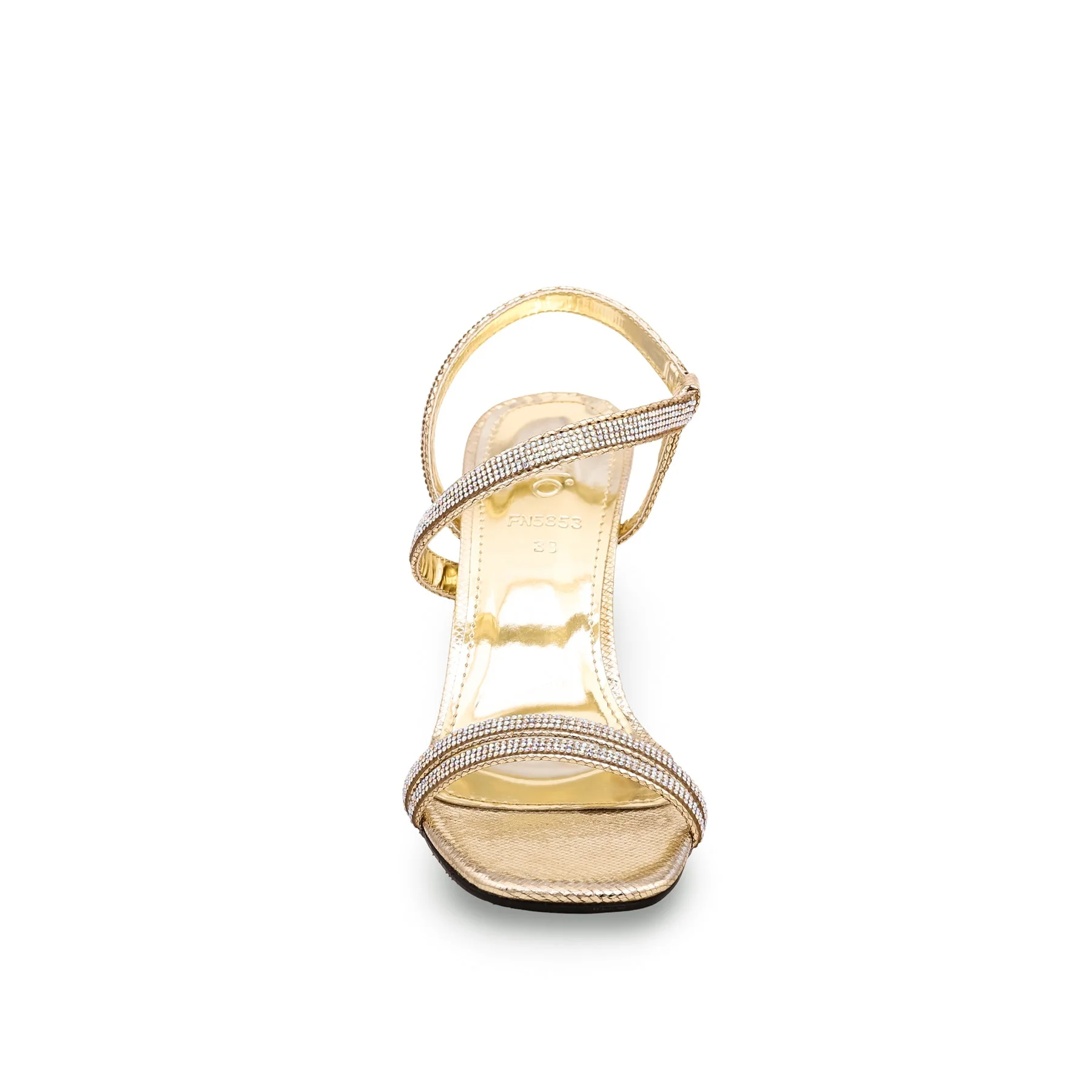 Golden Fancy Bridal Sandal FN5853 - Image 3