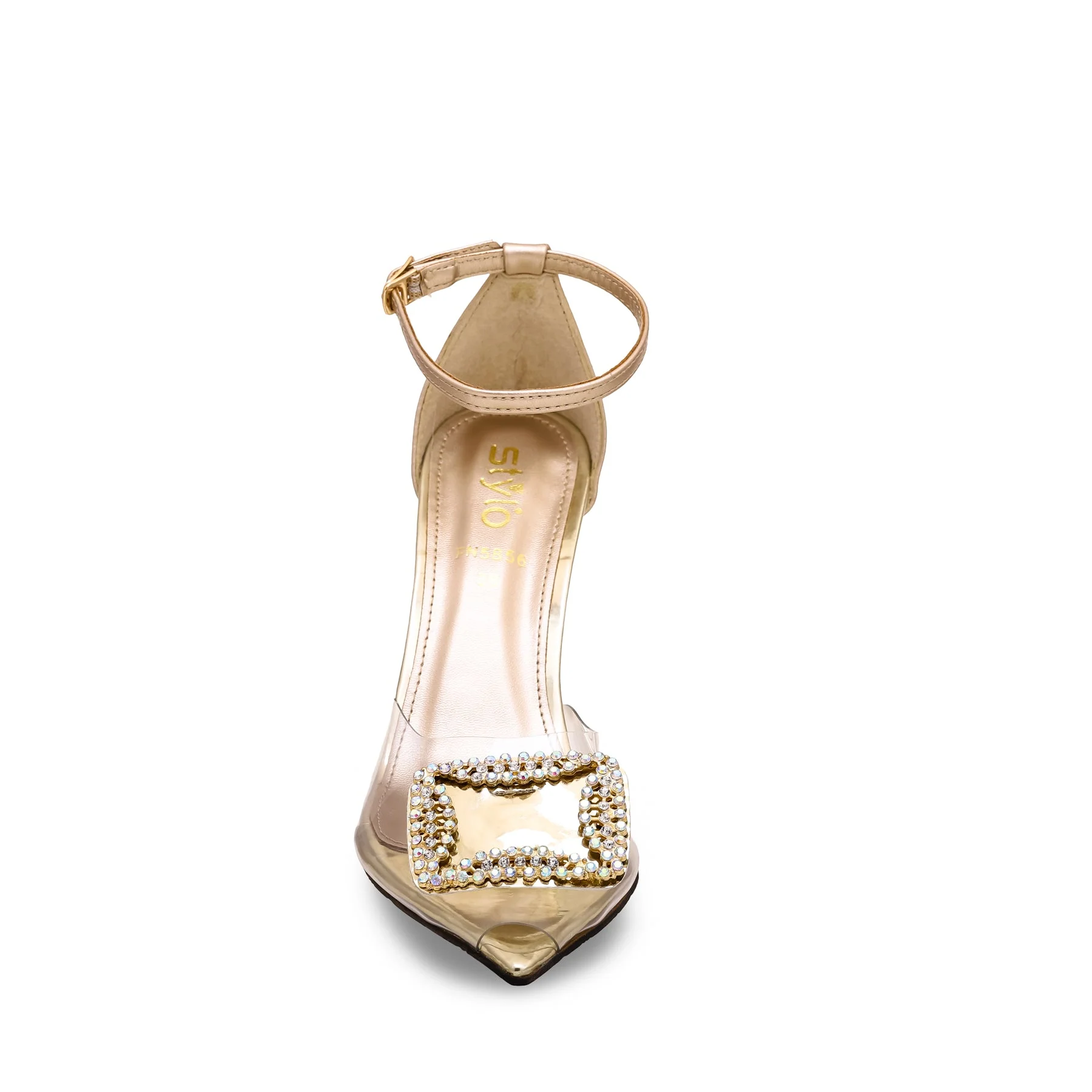 Golden Fancy Bridal Sandal FN5856 - Image 3