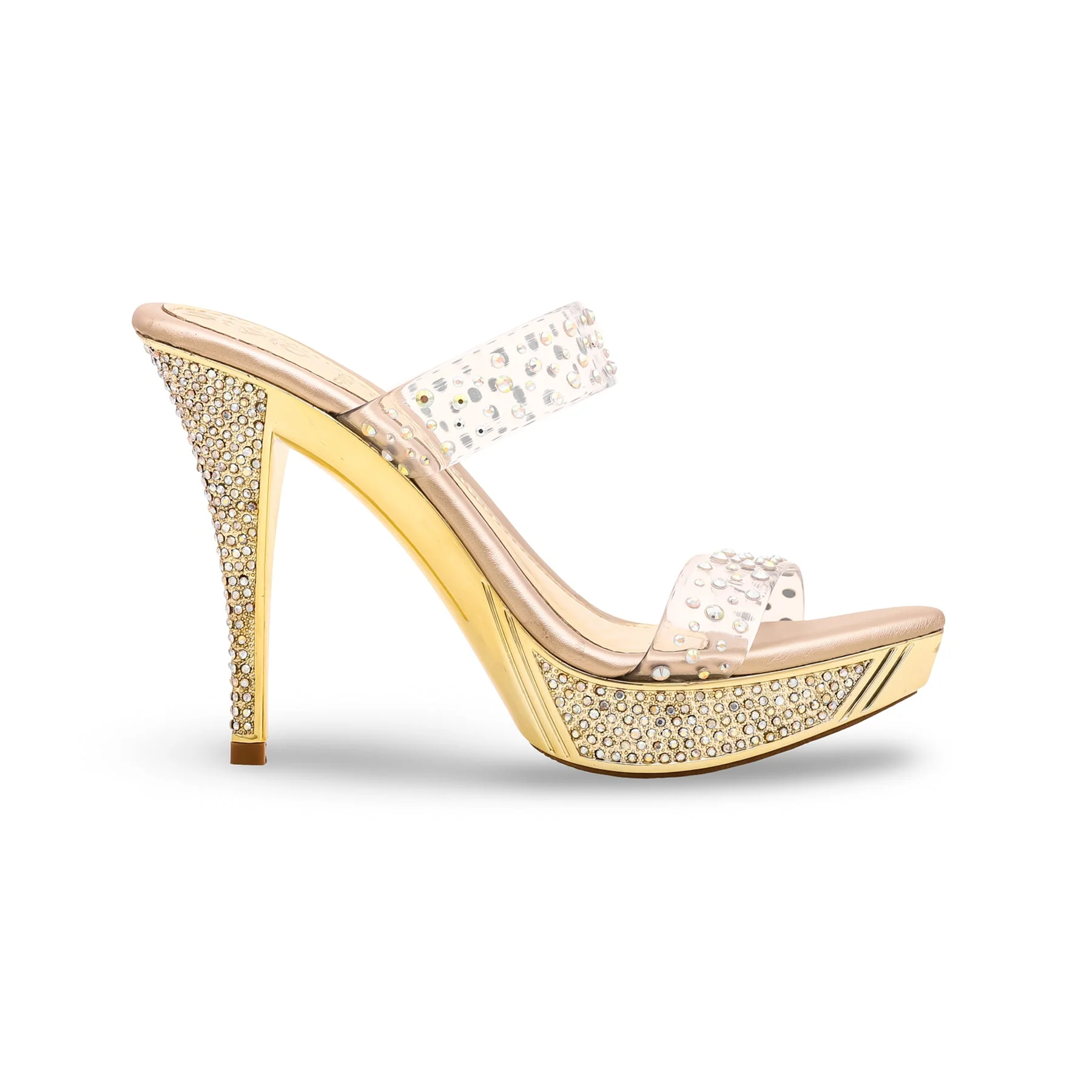 Golden Fancy Bridal Sandal FN7664 - Image 3