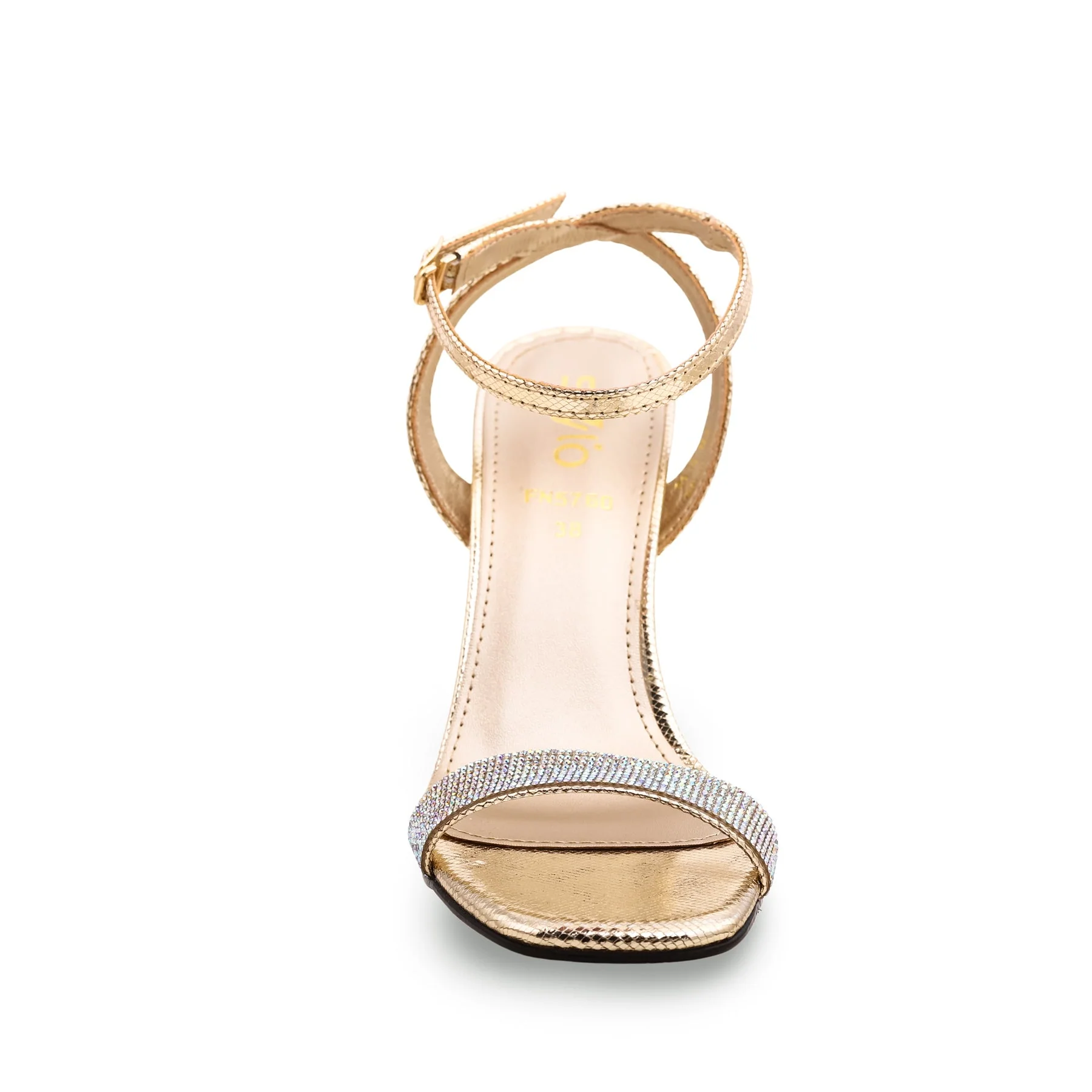 Golden Fancy Bridal Sandal FN5760 - Image 4