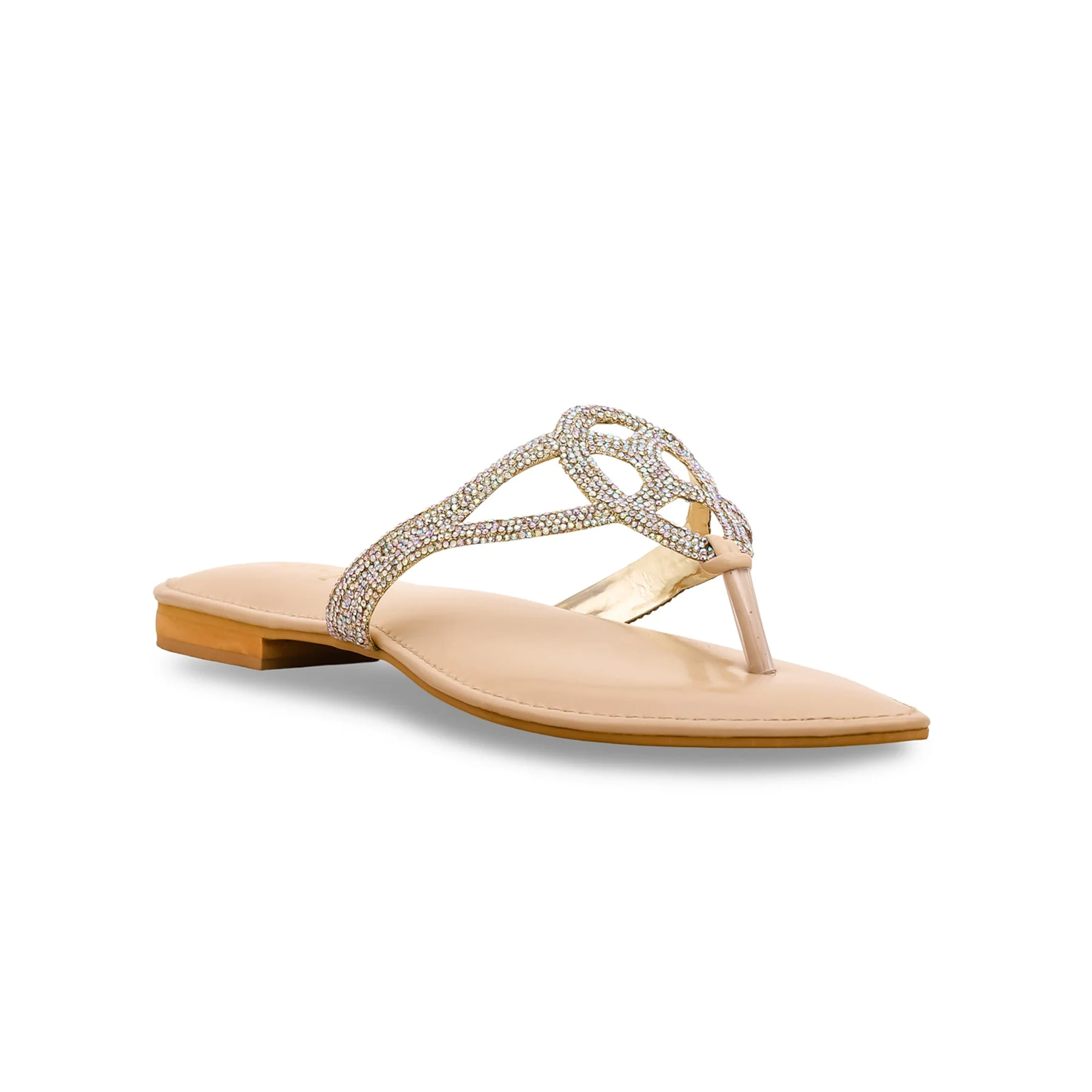Golden Fancy Chappal FN0678 - Image 2