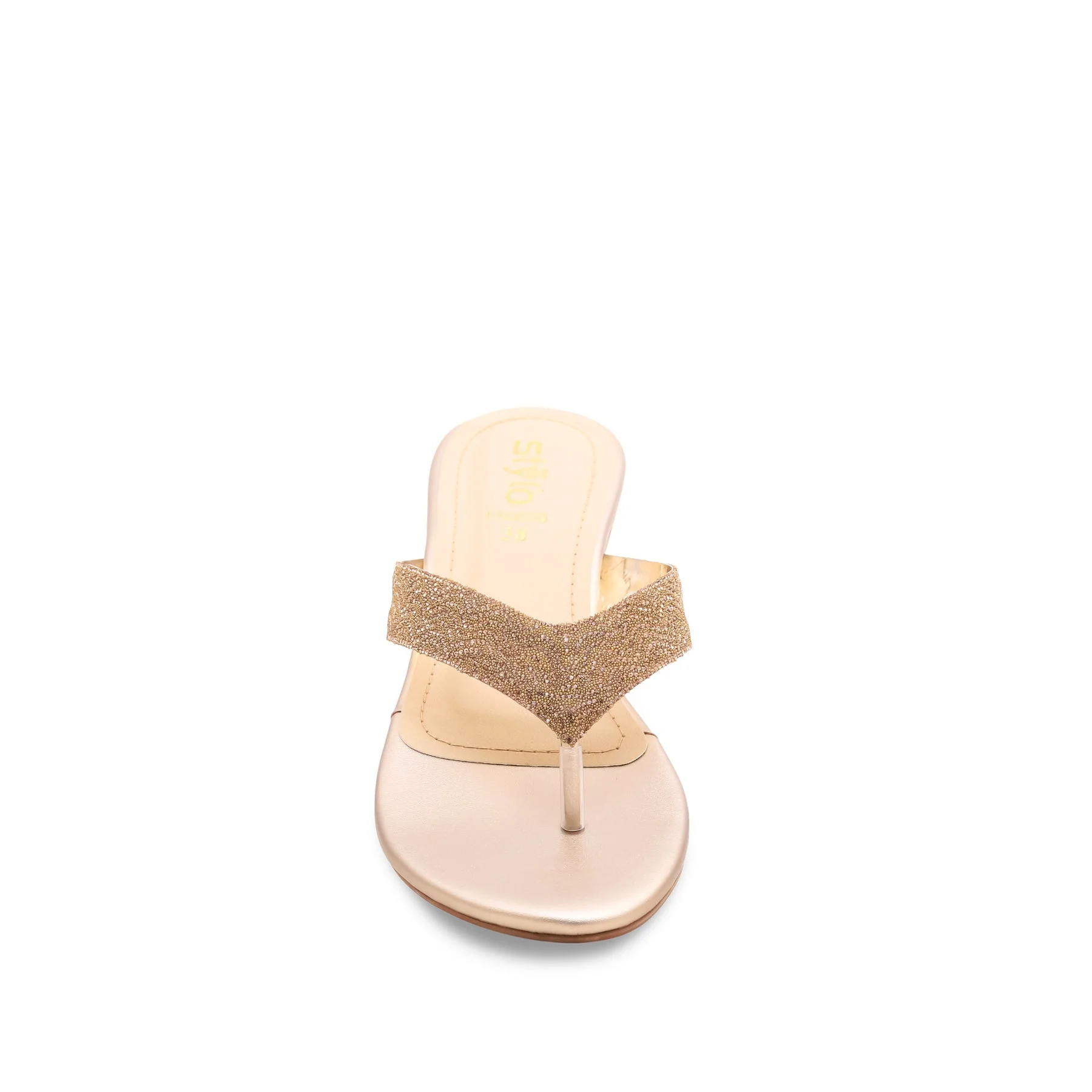 Golden Fancy Chappal FN0690 - Image 3