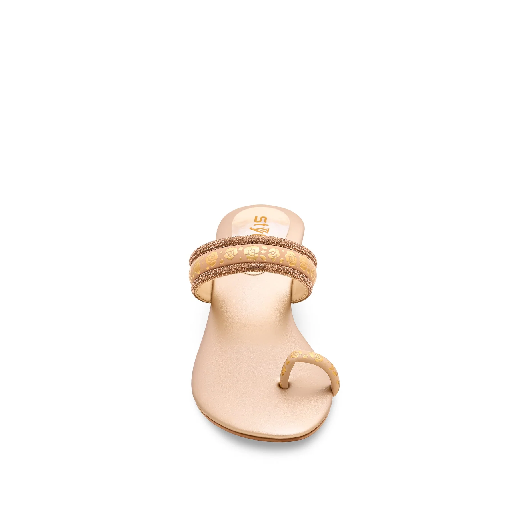 Golden Fancy Chappal FN0691 - Image 4