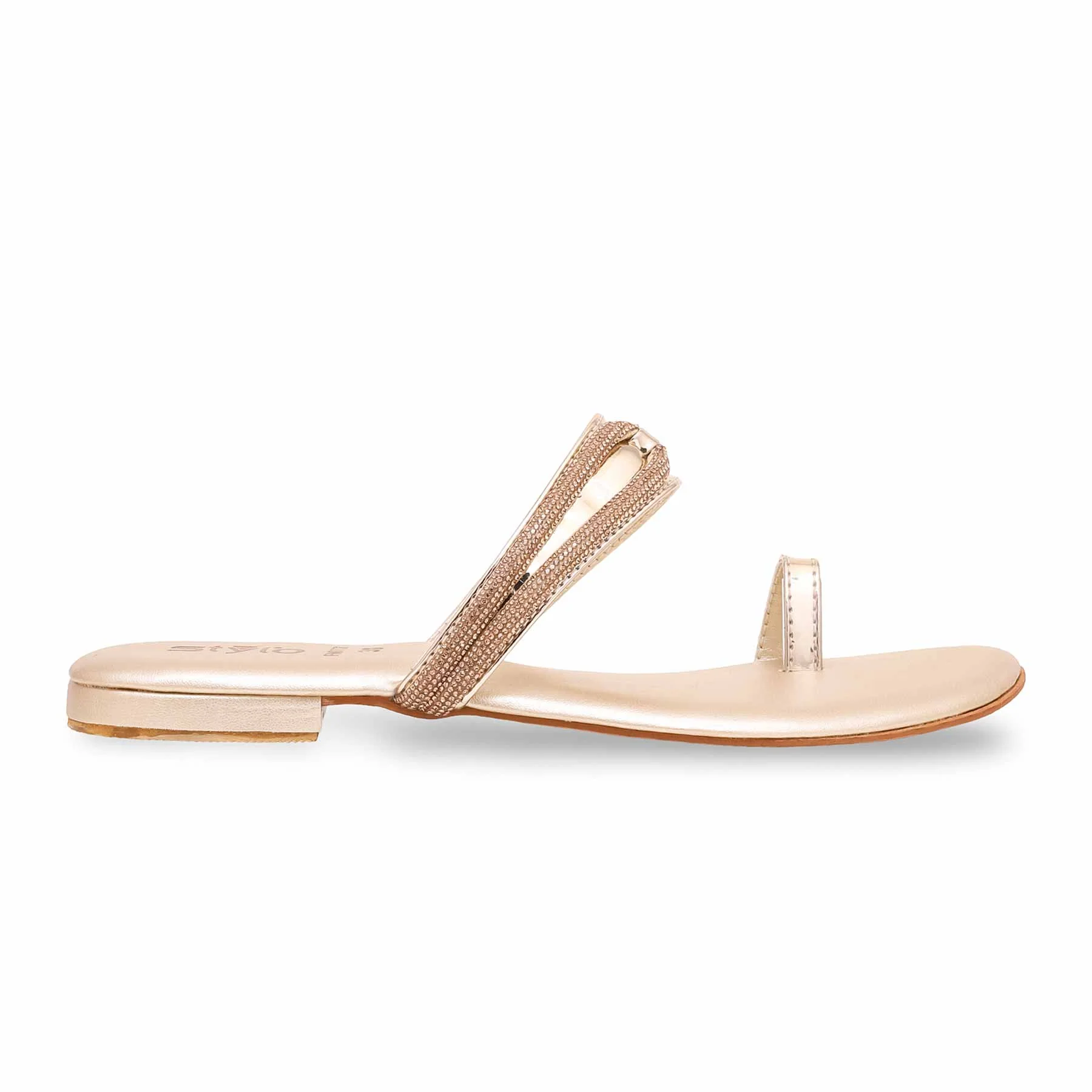 Golden Fancy Chappal FN0737 - Image 2