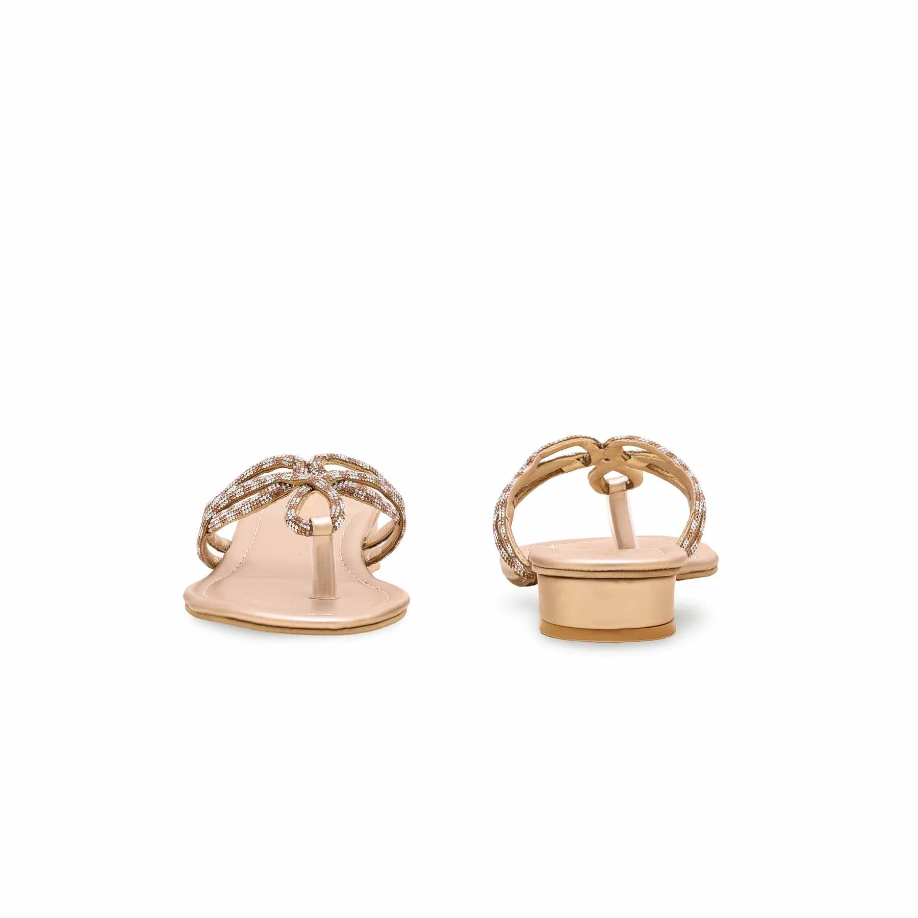 Golden Fancy Chappal FN0744 - Image 4