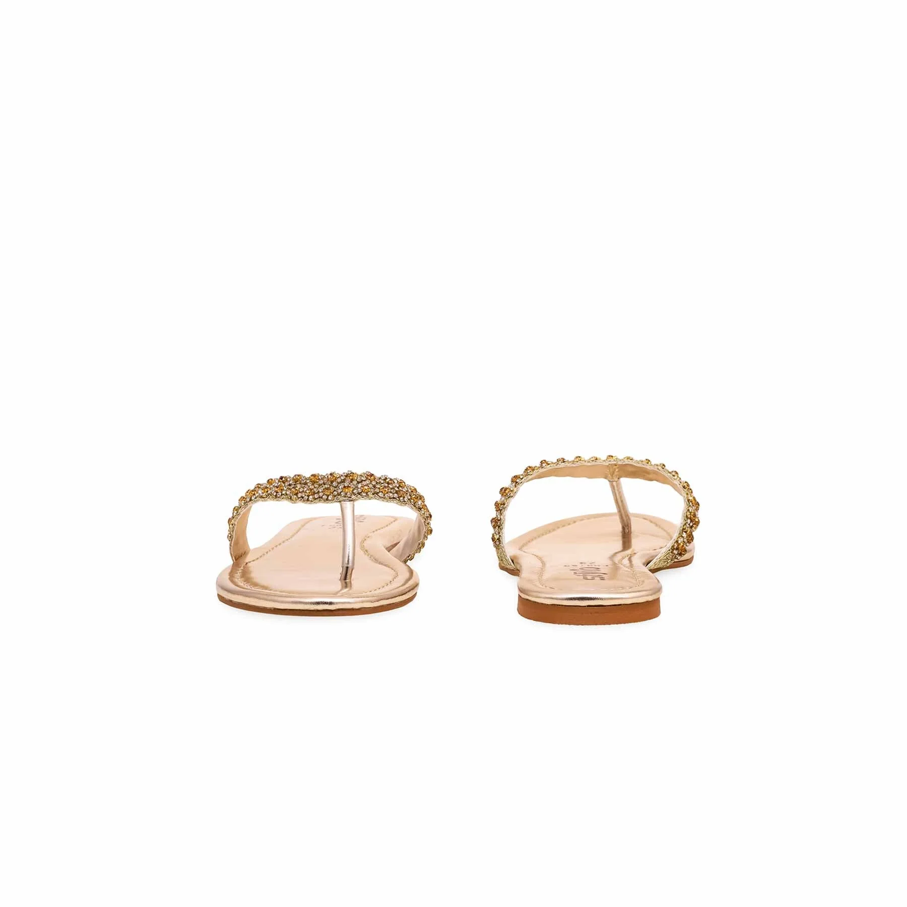 Golden Fancy Chappal FN0755 - Image 4
