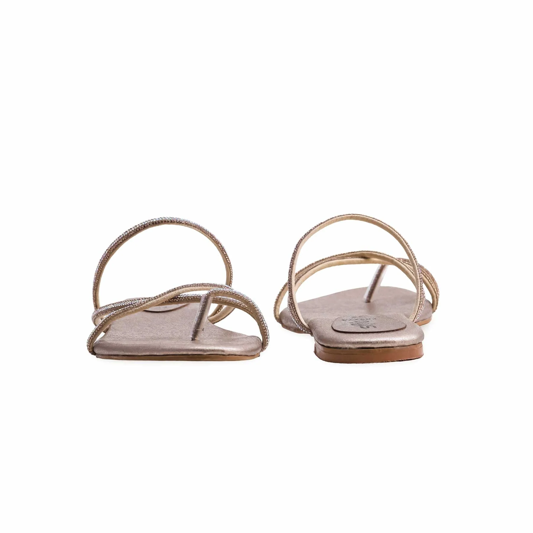 Golden Fancy Chappal FN0774 - Image 3