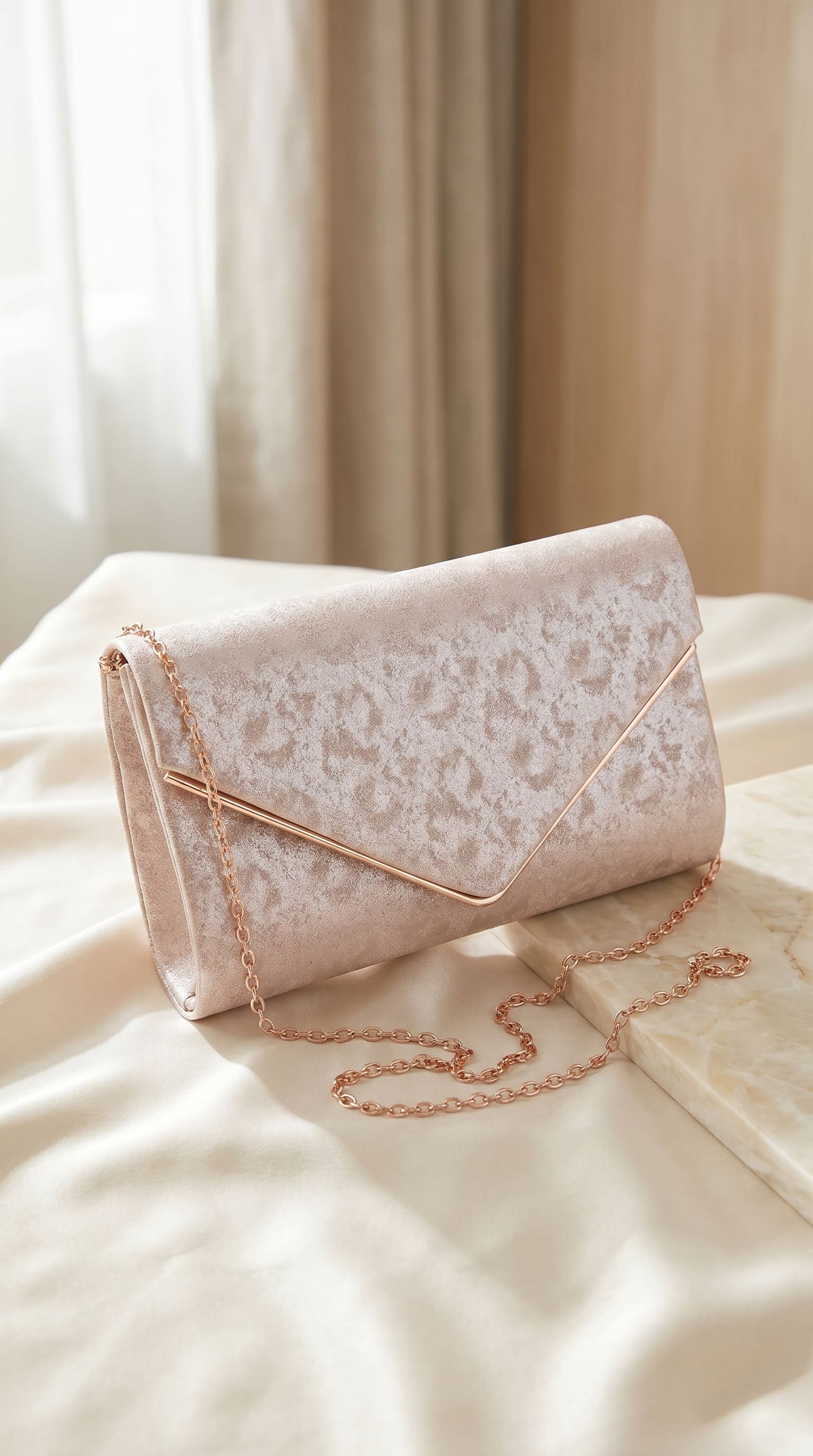 Golden Fancy Clutch For Ladies P24457