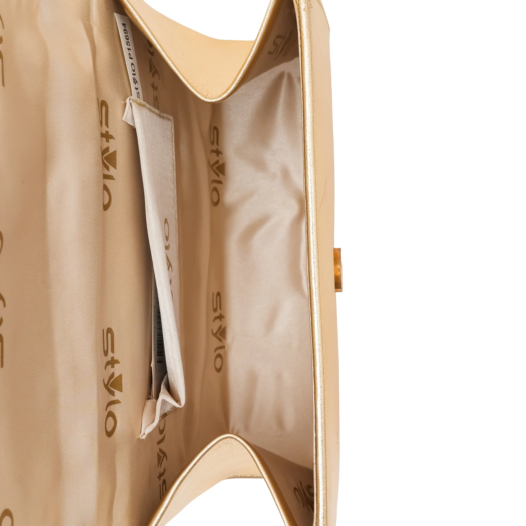 Golden Fancy Clutch For Women P15694 - Image 5