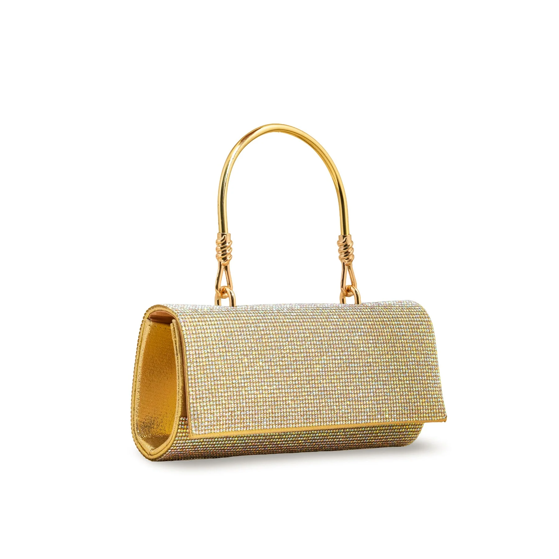 Golden Fancy Clutch For Women P24231 - Image 3
