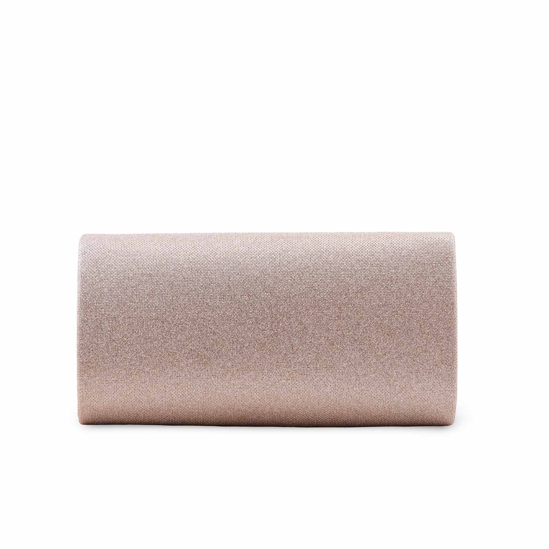 Golden Fancy Clutch For Women P24421 - Image 4