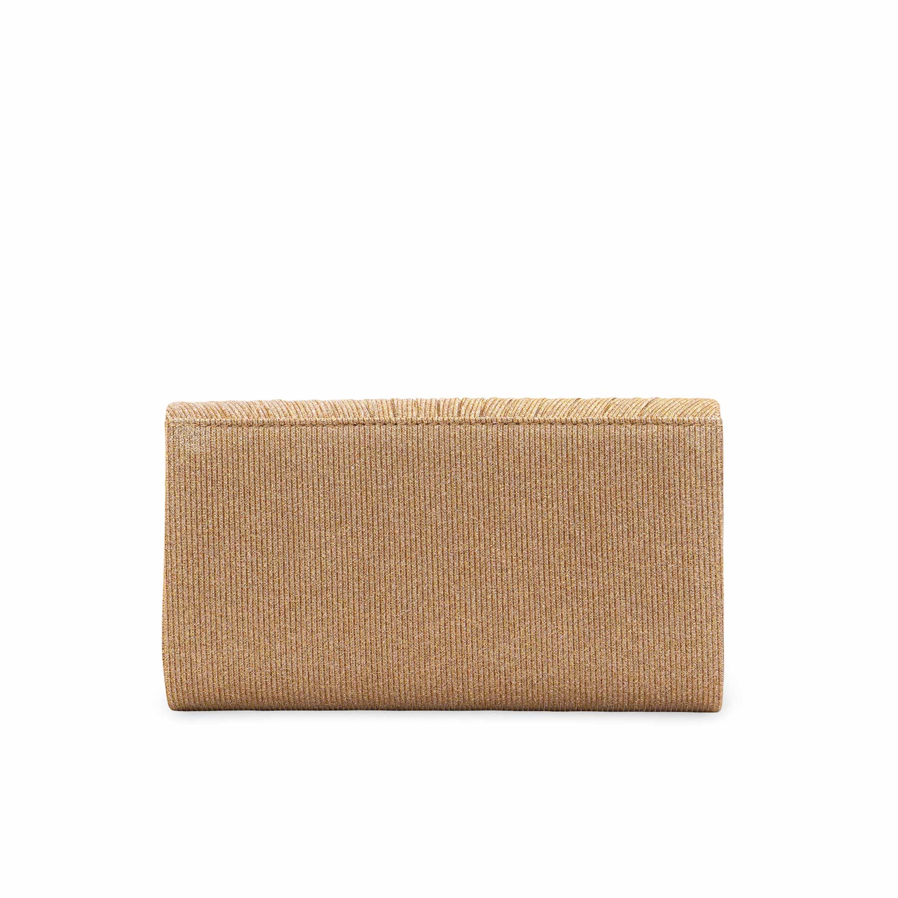 Golden Fancy Clutch For Women P24427 - Image 4