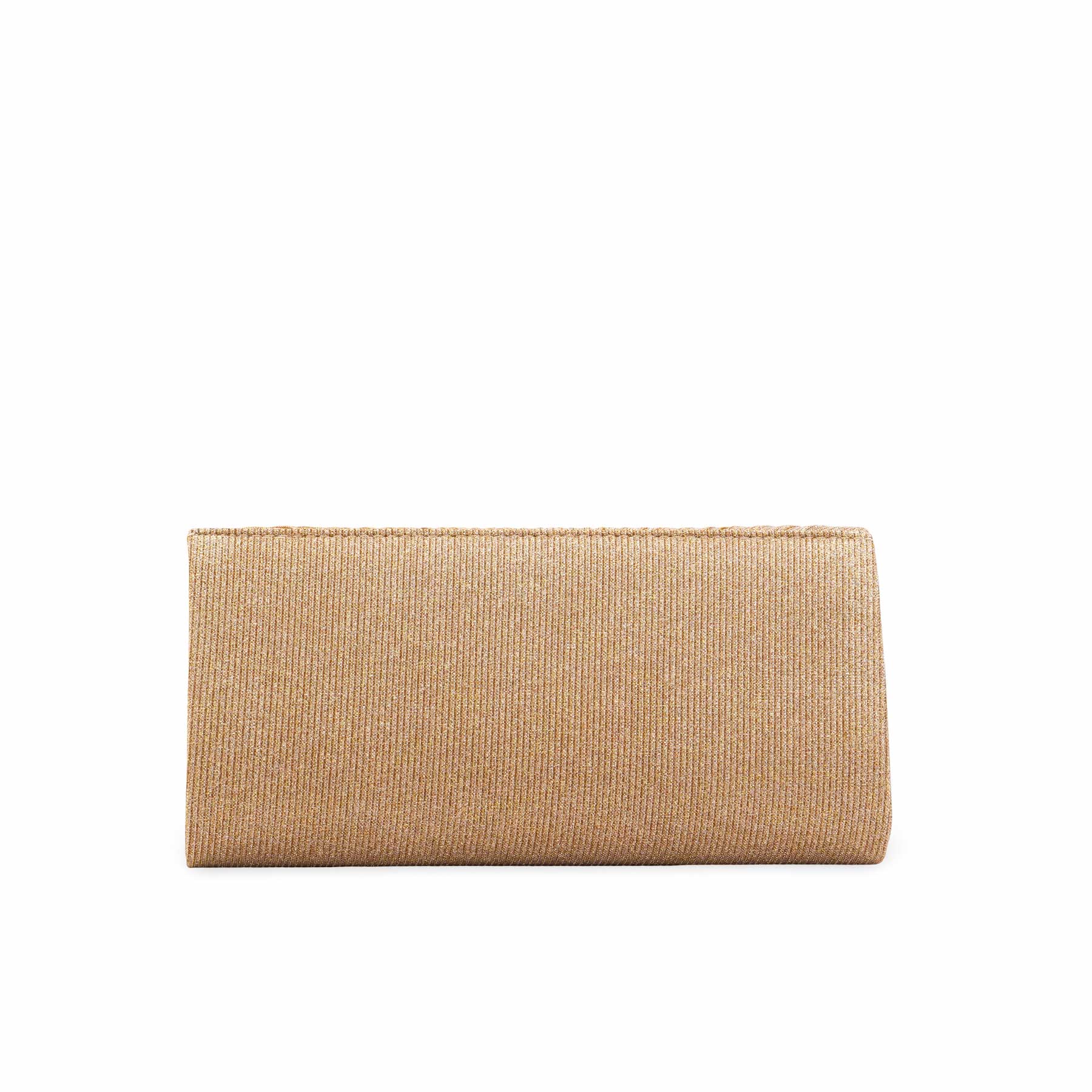 Golden Fancy Clutch For Women P24428 - Image 4