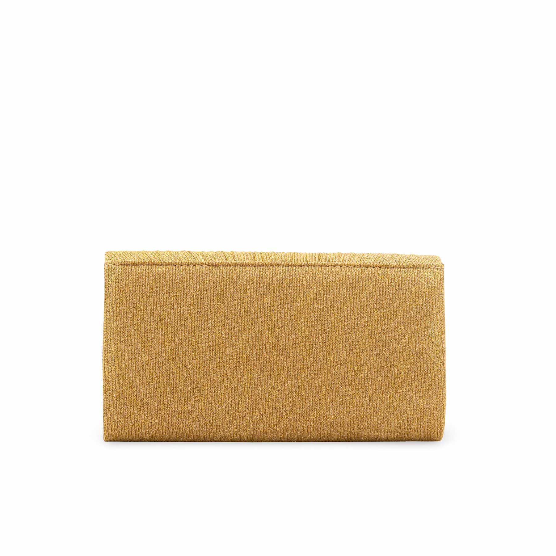 Golden Fancy Clutch For Women P24429 - Image 4
