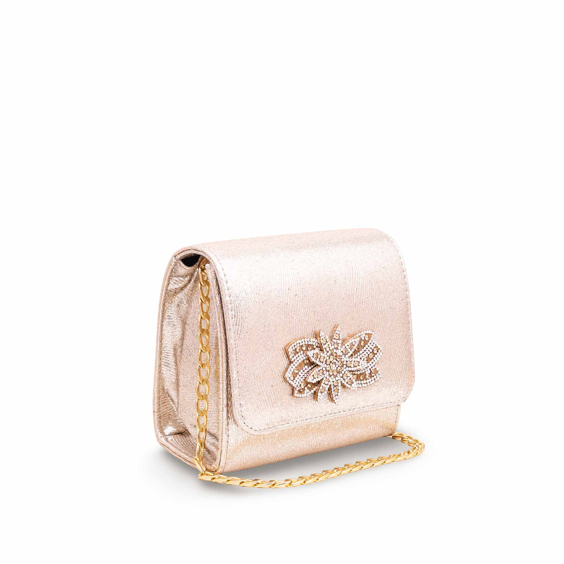 Golden Fancy Clutch P15322 - Image 2