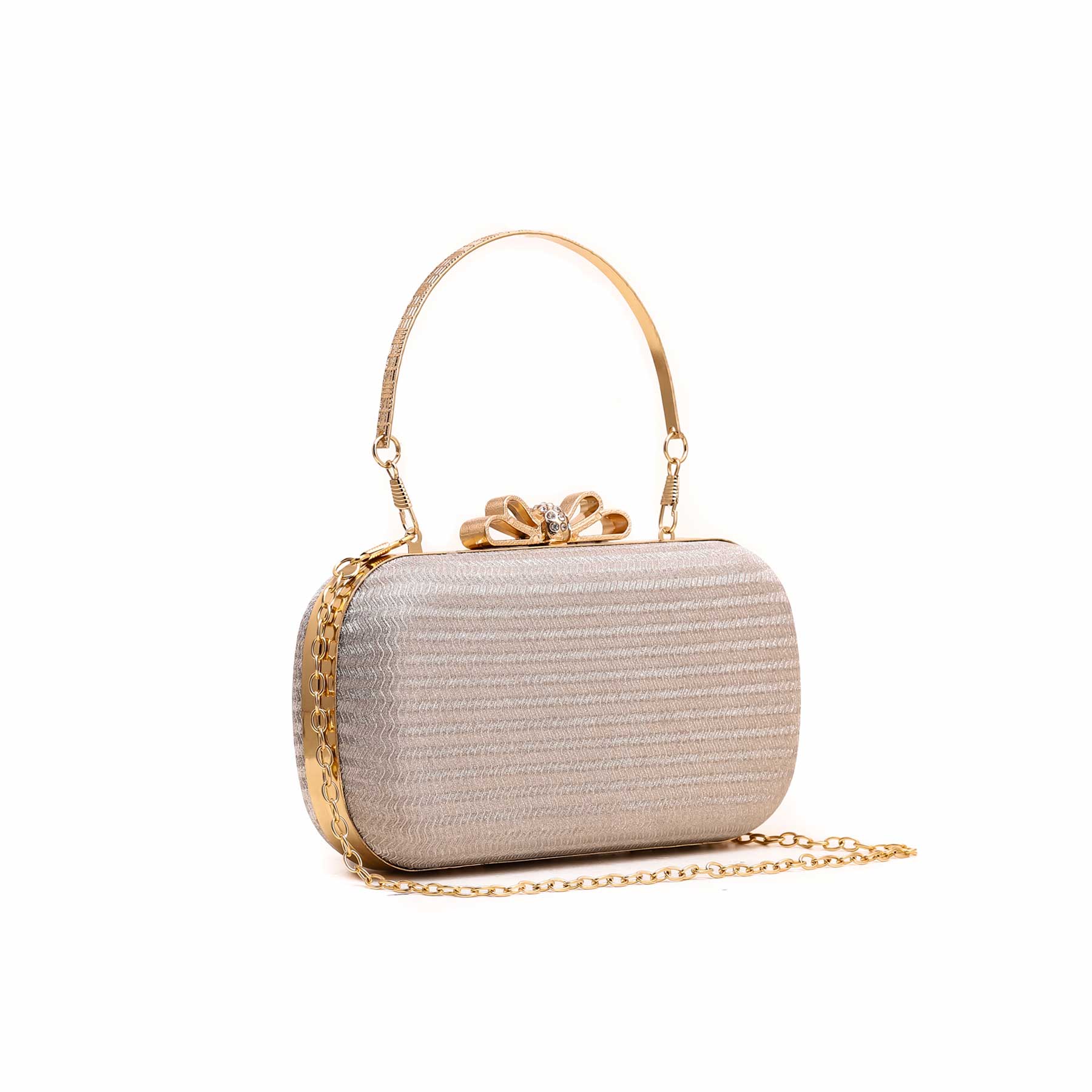 Golden Fancy Clutch P15367 - Image 2