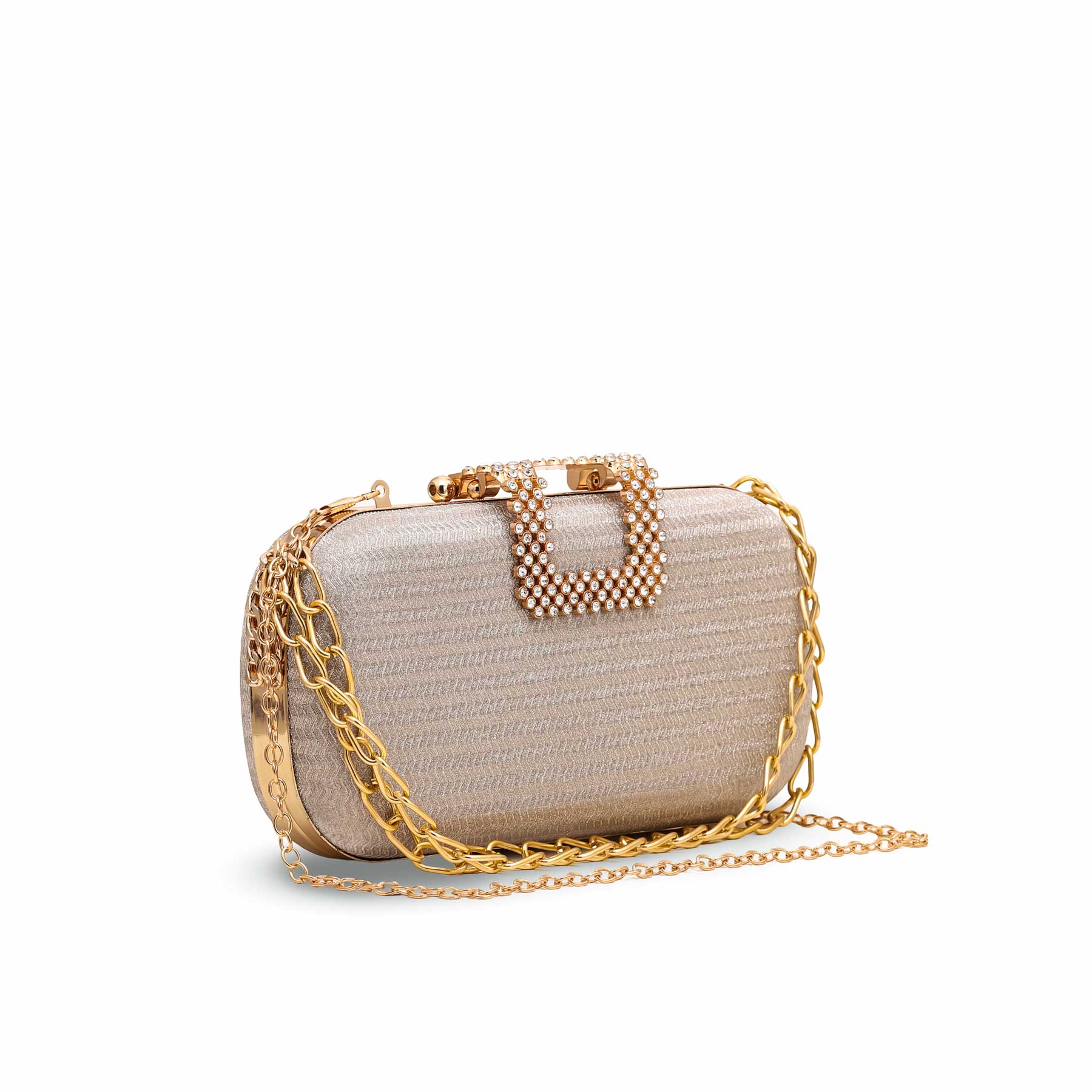 Golden Fancy Clutch P15368 - Image 2