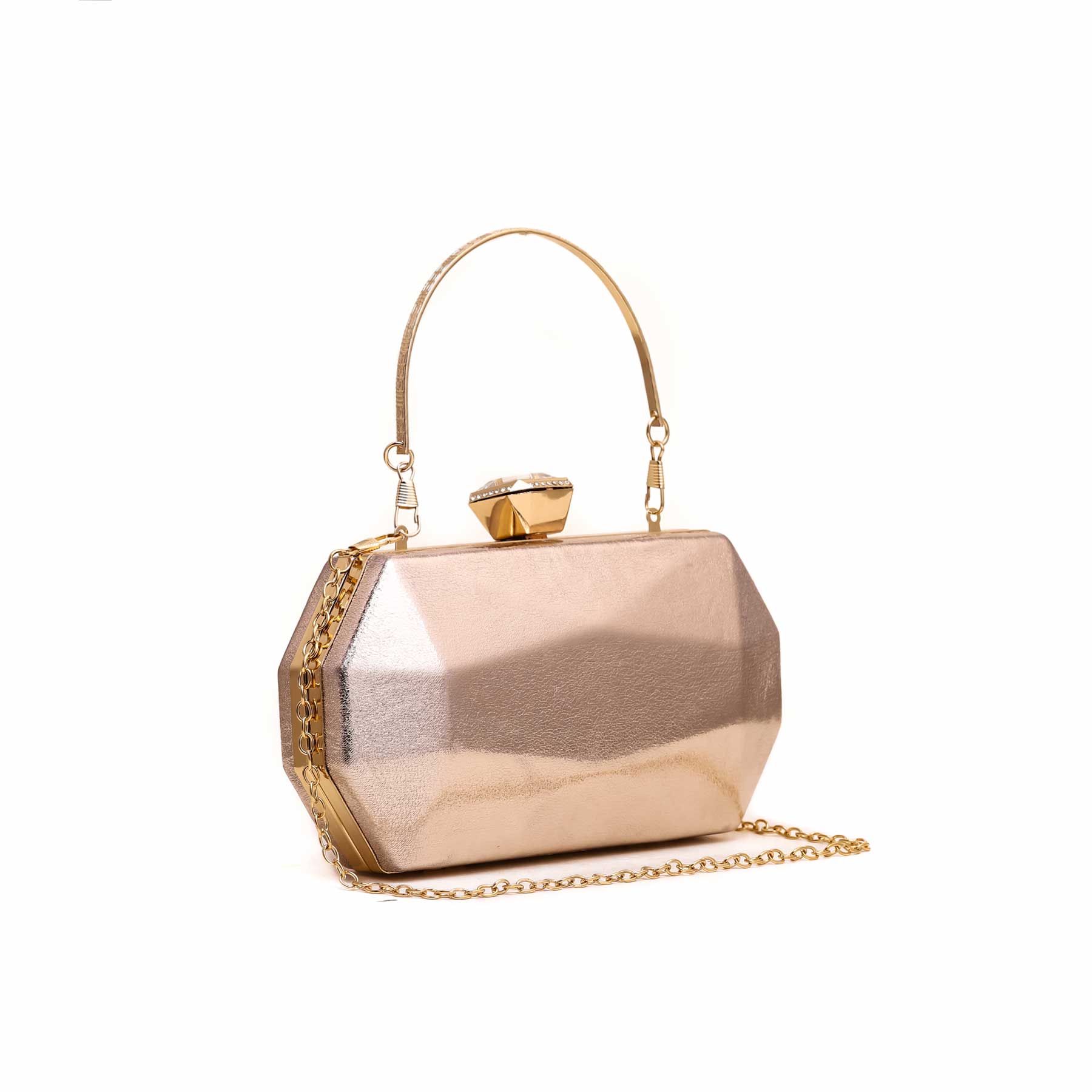 Golden Fancy Clutch P15380 - Image 2