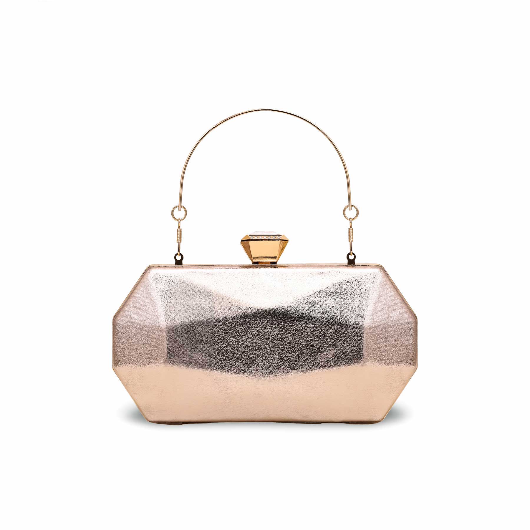 Golden Fancy Clutch P15380 - Image 3