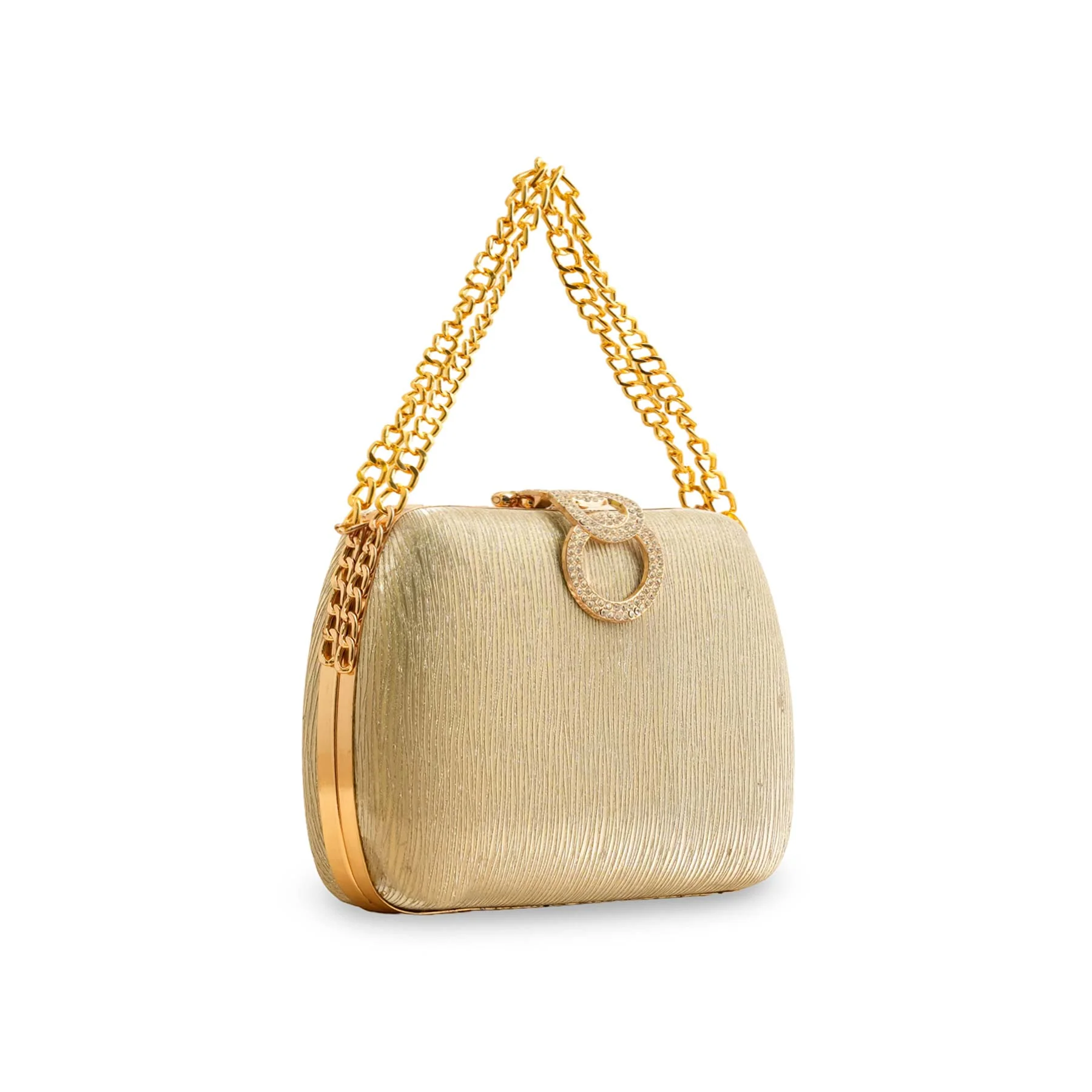 Golden Fancy Clutch P15391 - Image 2