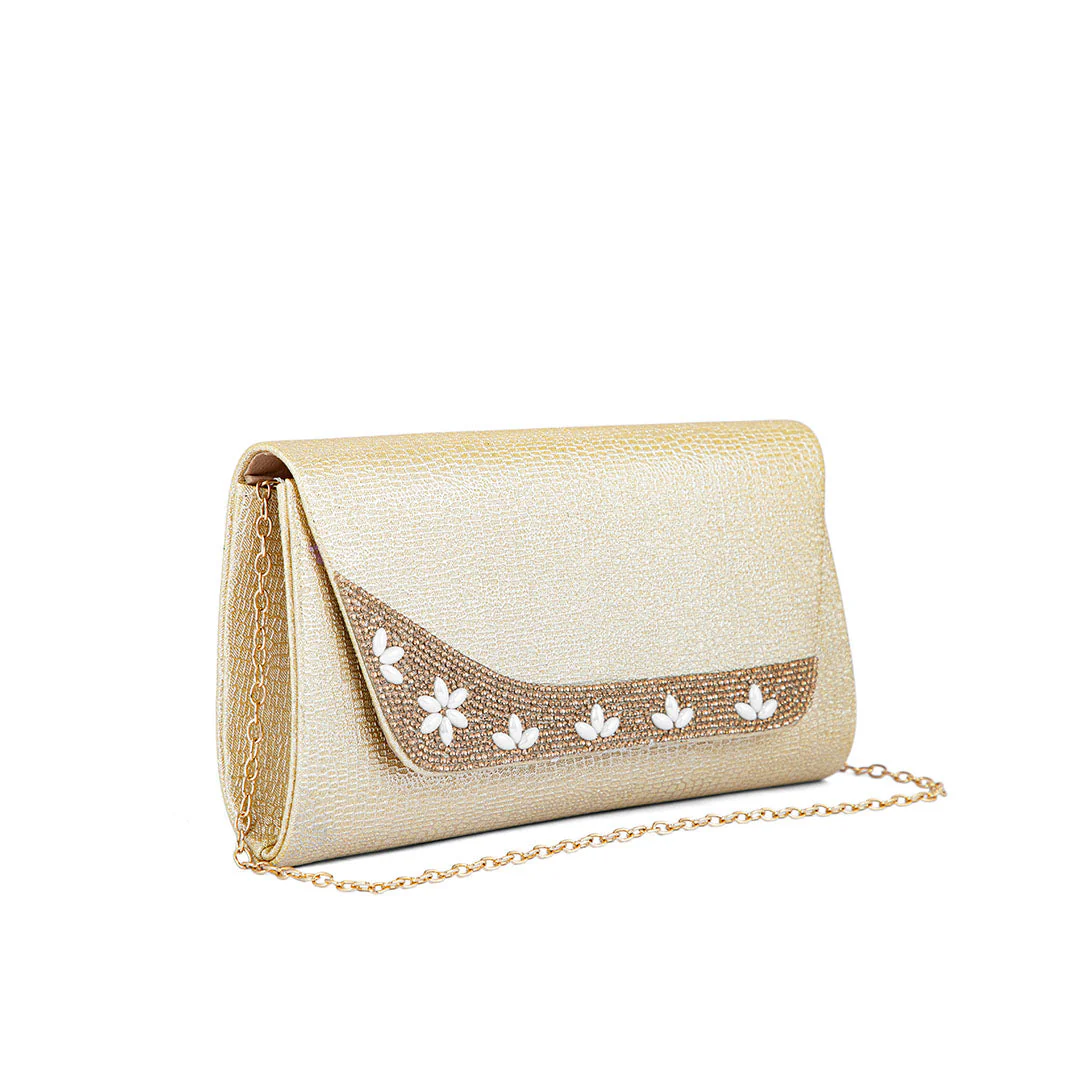 Golden Fancy Clutch P24174 - Image 2