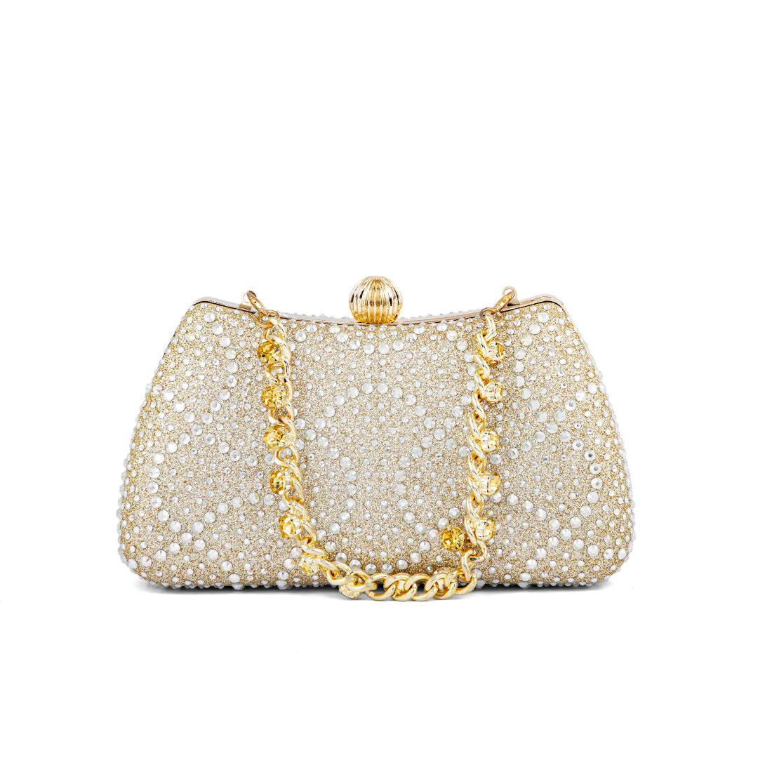 Golden Fancy Clutch P24180 - Image 2