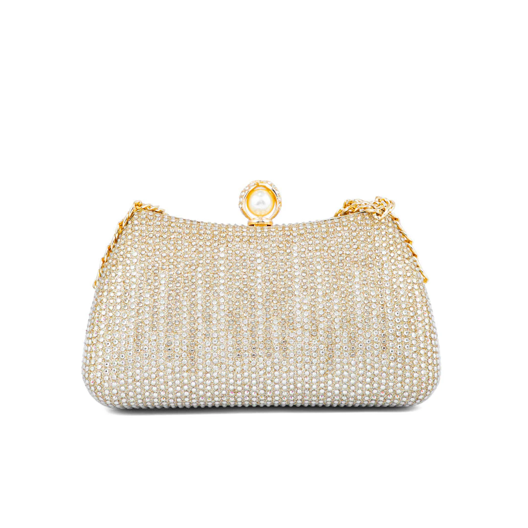 Golden Fancy Clutch P24182 - Image 3