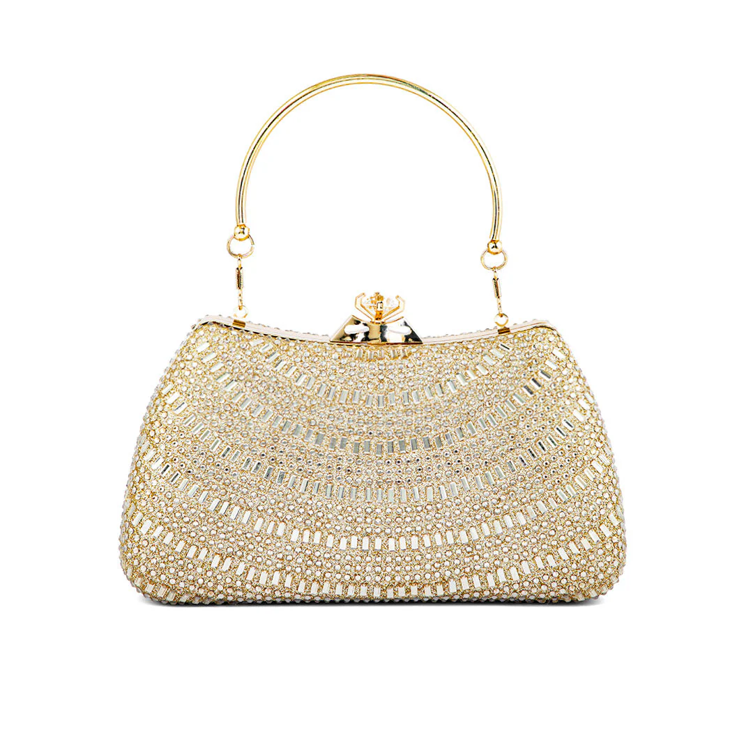 Golden Fancy Clutch P24185 - Image 4