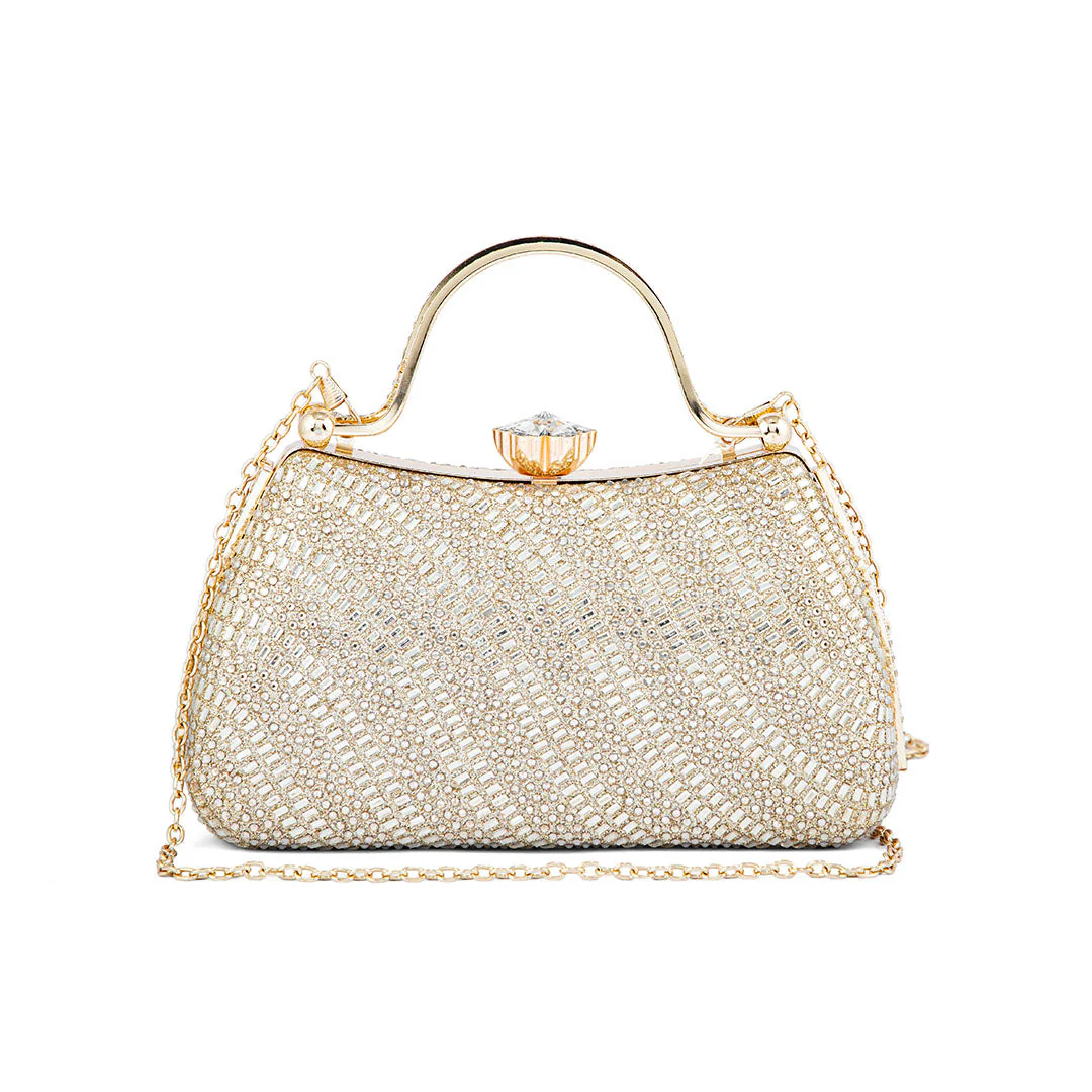 Golden Fancy Clutch P24186 - Image 2