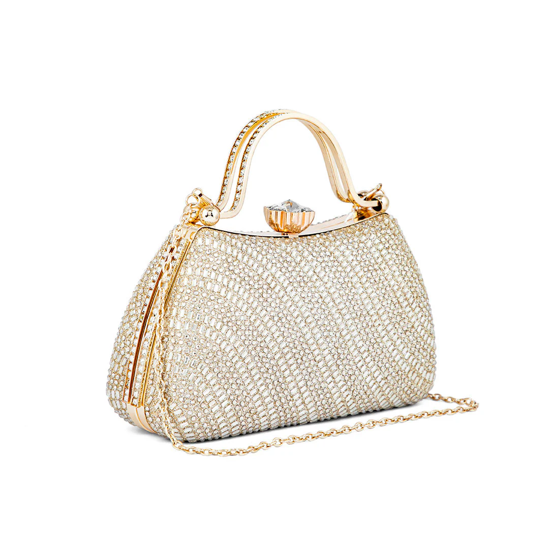 Golden Fancy Clutch P24186 - Image 3