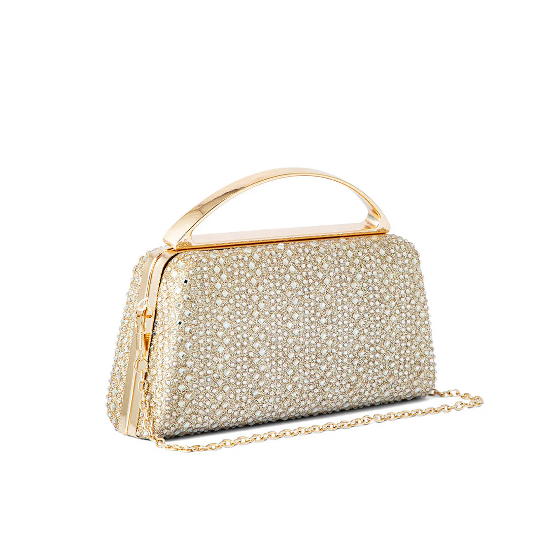 Golden Fancy Clutch P24188 - Image 3