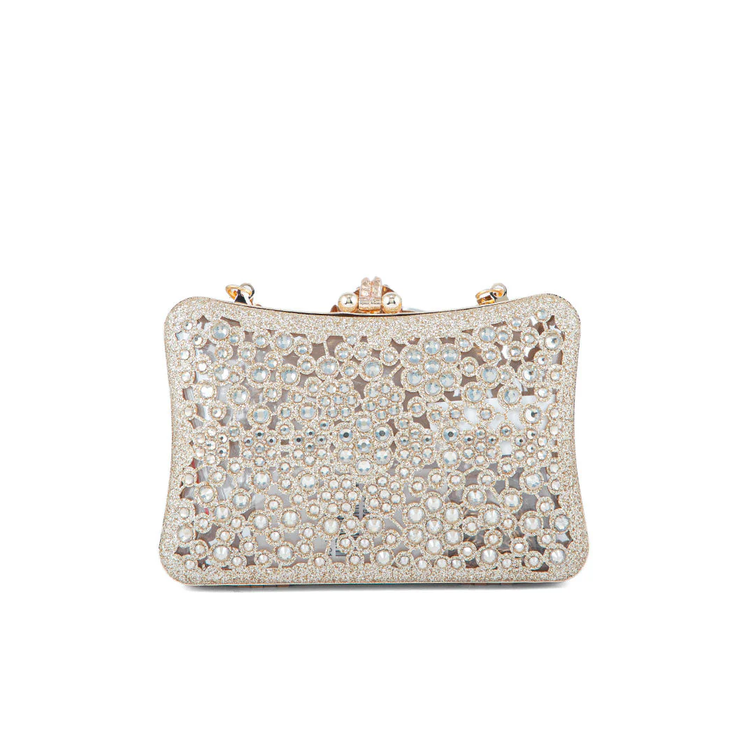 Golden Fancy Clutch P24192 - Image 3